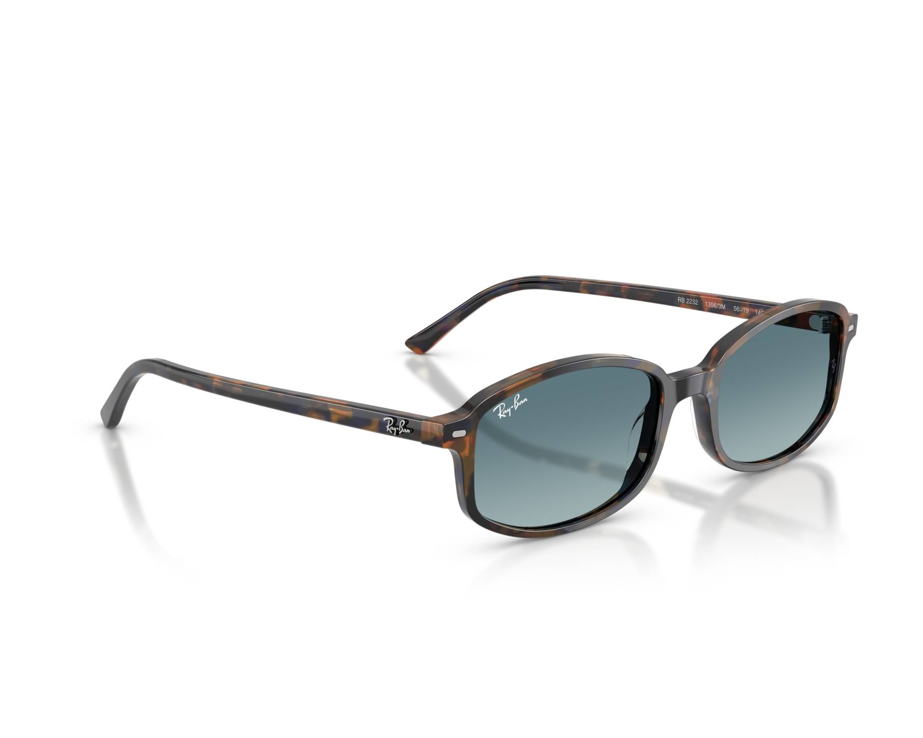 Ray-Ban RB2232 13563M 56-19 havana  vue 360 degr&eacute;s 8