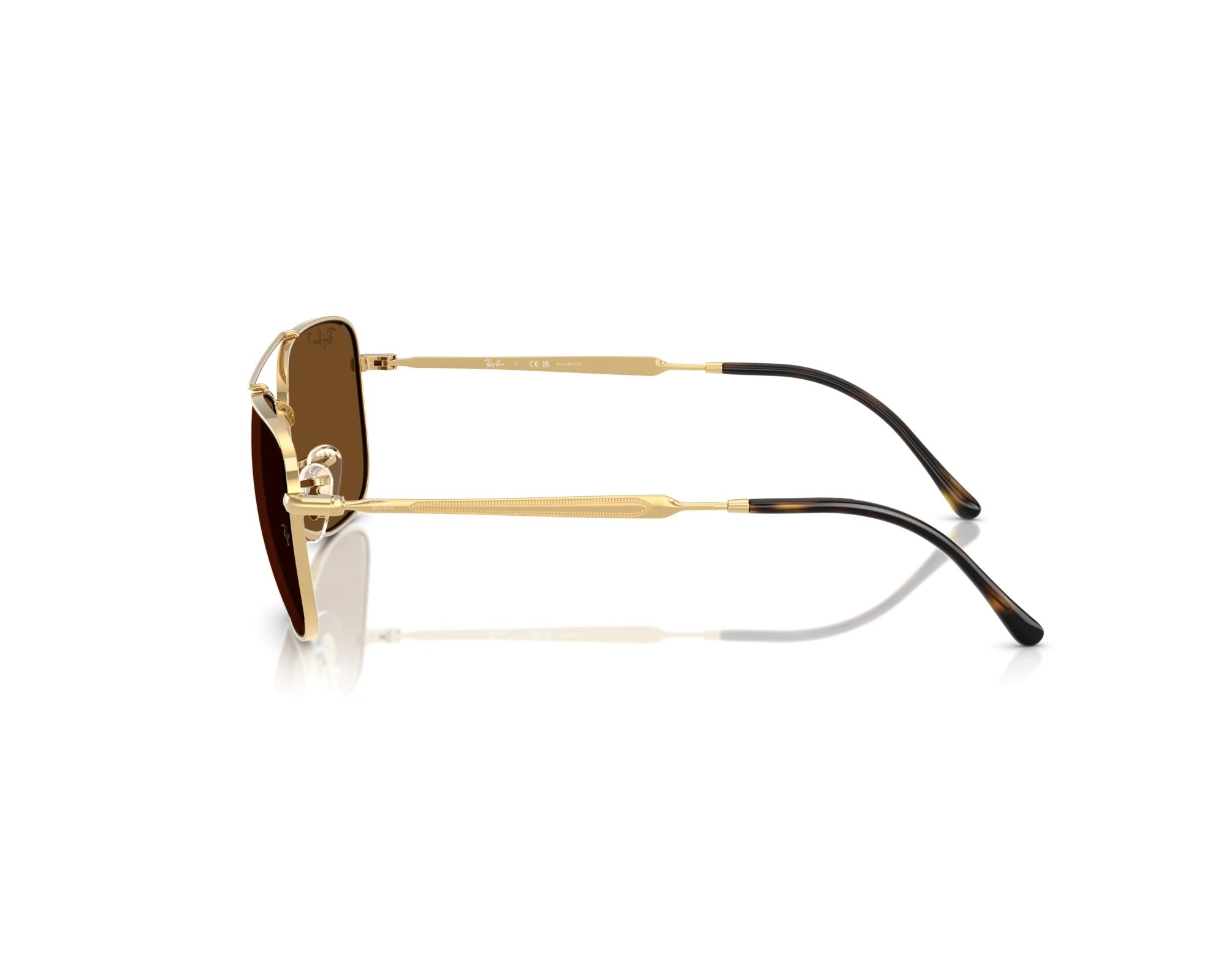 Ray-Ban RB3755 001/57 59-19 Or  vue de face