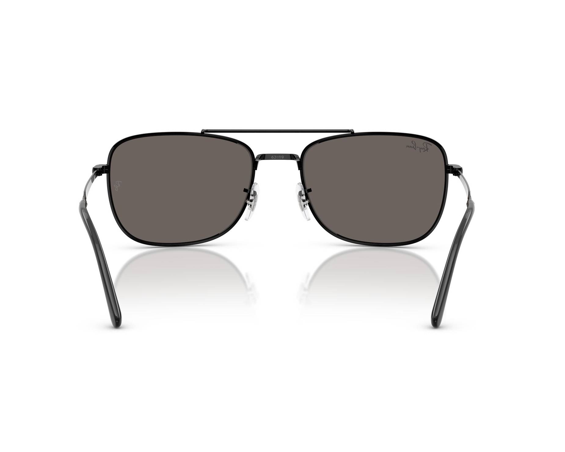 Ray-Ban RB3755 002/B1 59-19 Noir  vue 360 degr&eacute;s 1