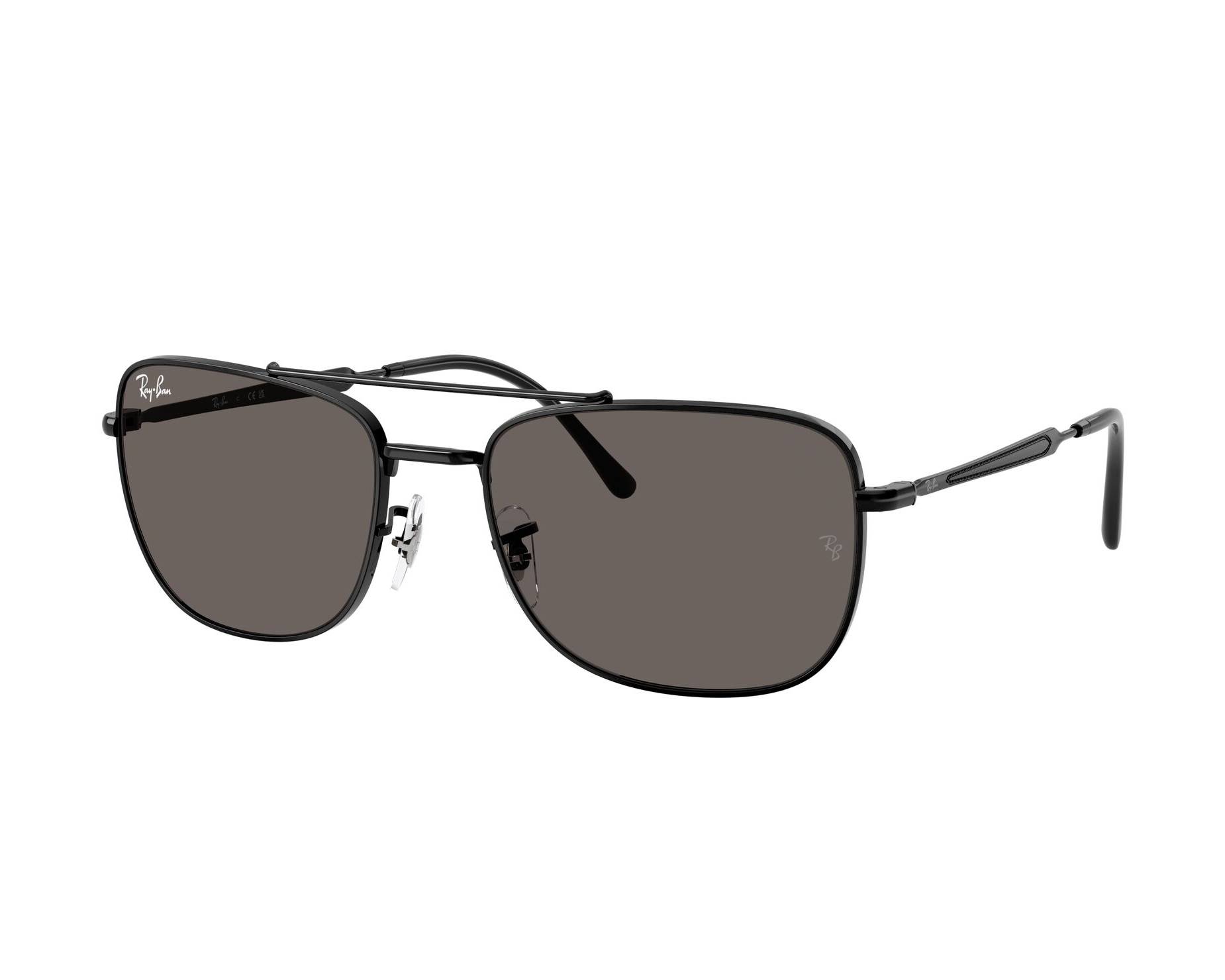 Ray-Ban RB3755 002/B1 59-19 Noir  vue 360 degr&eacute;s 5