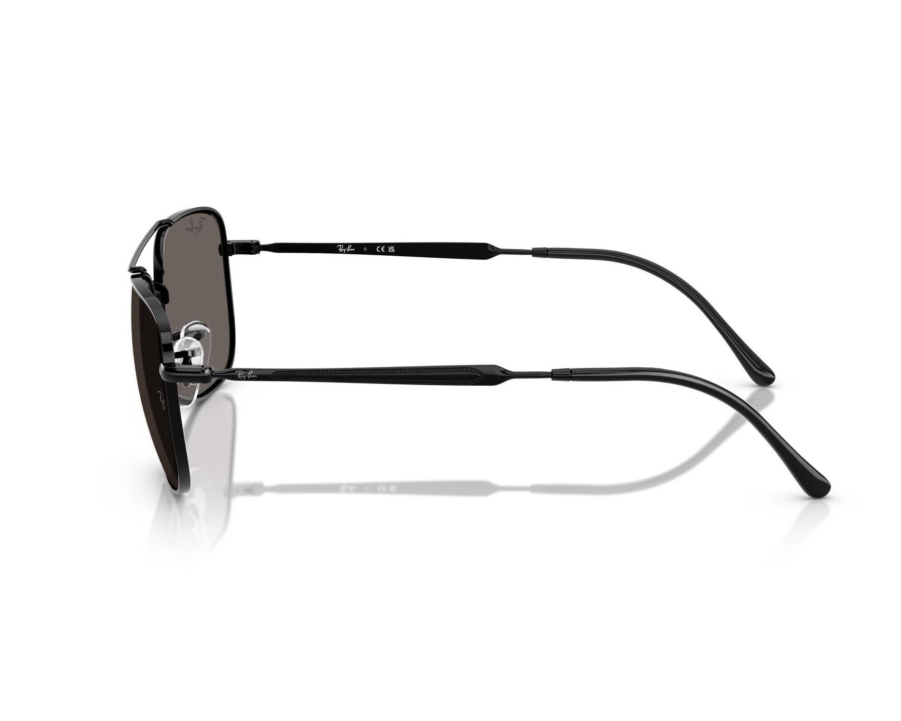 Ray-Ban RB3755 002/B1 59-19 Noir  vue 360 degr&eacute;s 6