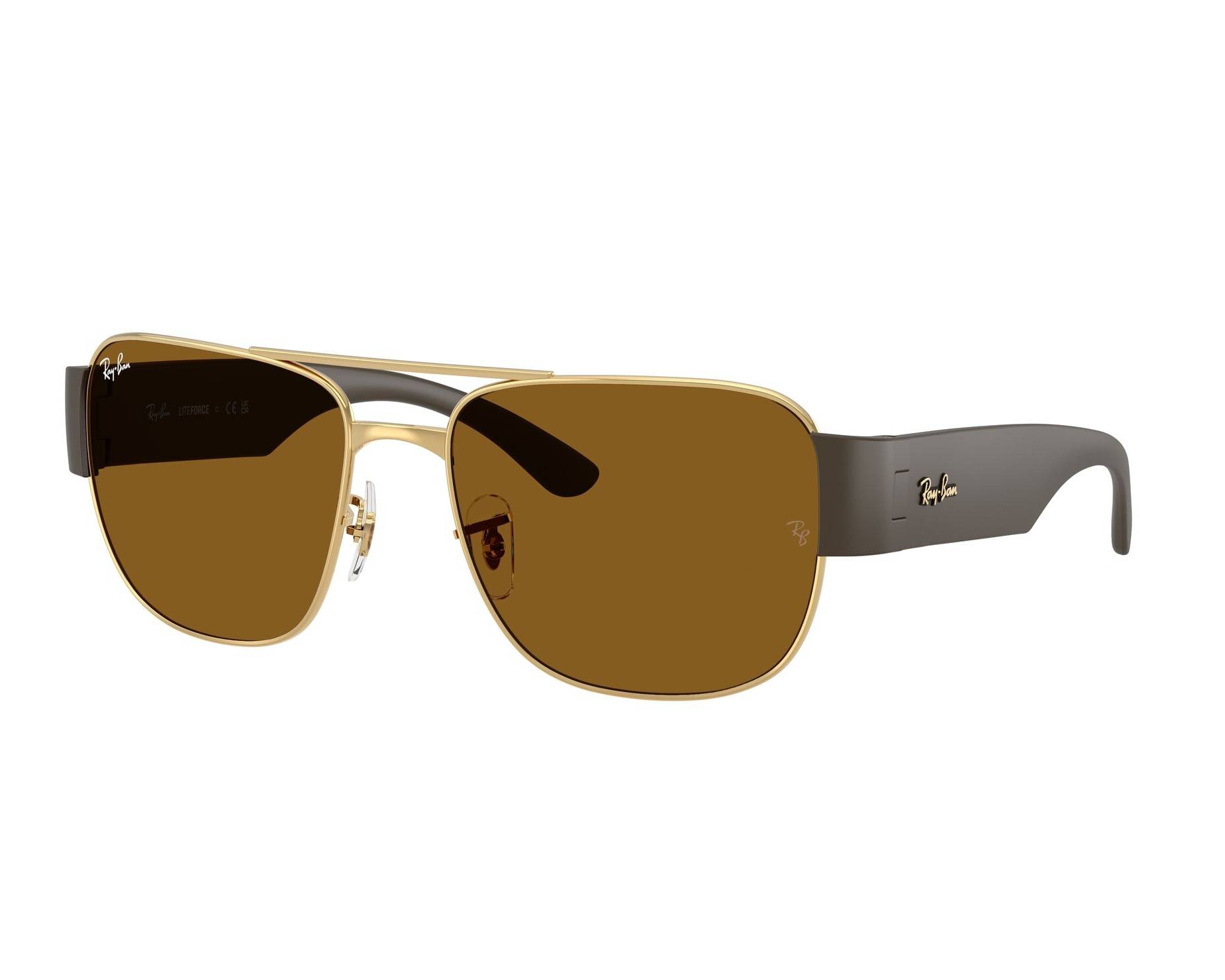Ray-Ban RB3756 001/33 59-18 Or  vue 360 degr&eacute;s 8