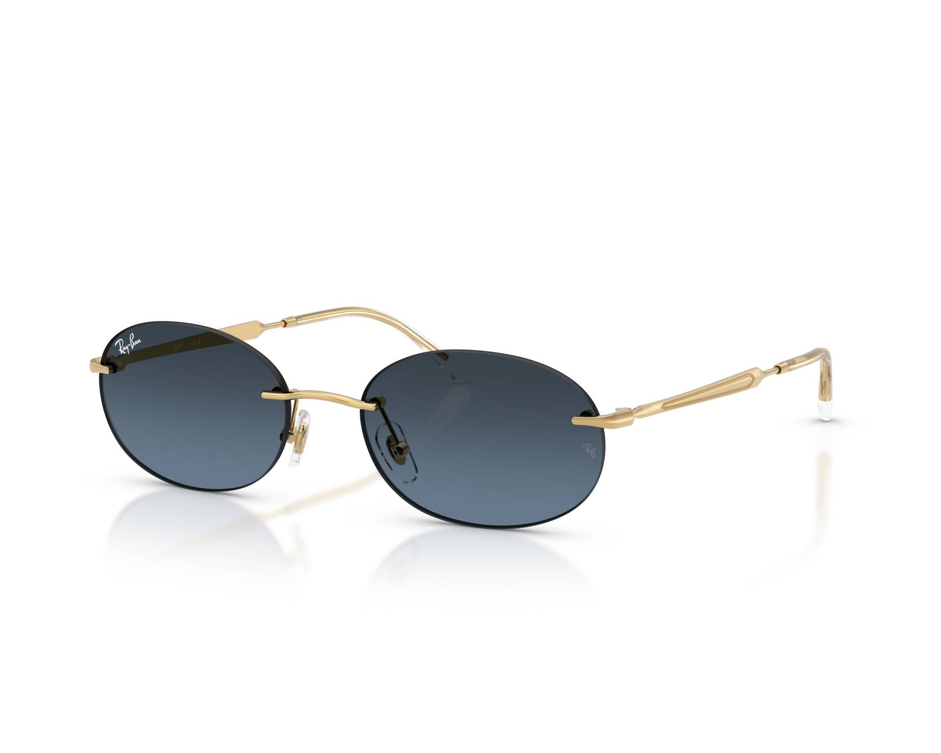 Ray-Ban RB3767 001/4C 54-18 Gold  vue 360 degr&eacute;s 4