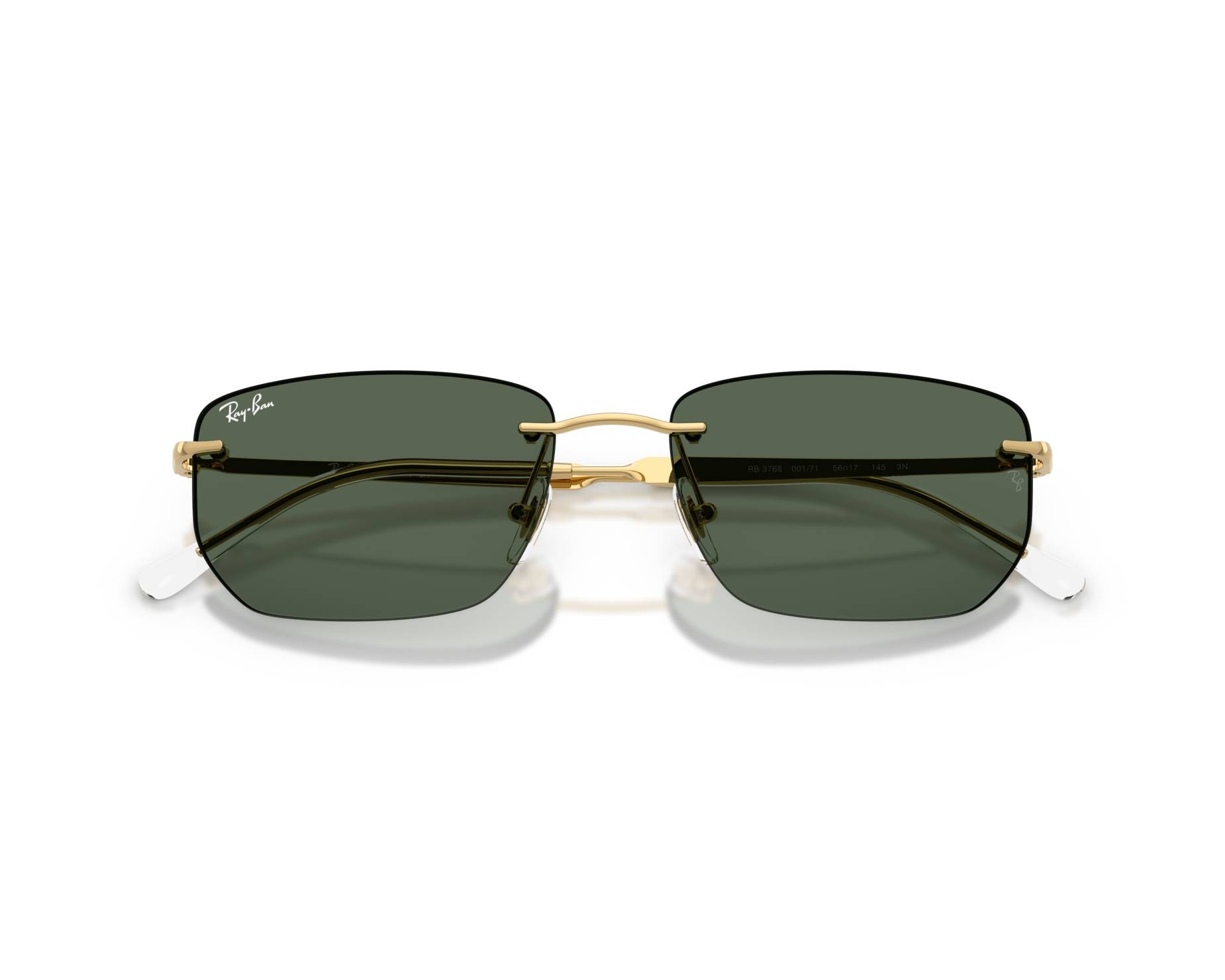 Ray-Ban RB3768 001/71 56-17 Or  vue 360 degr&eacute;s 3