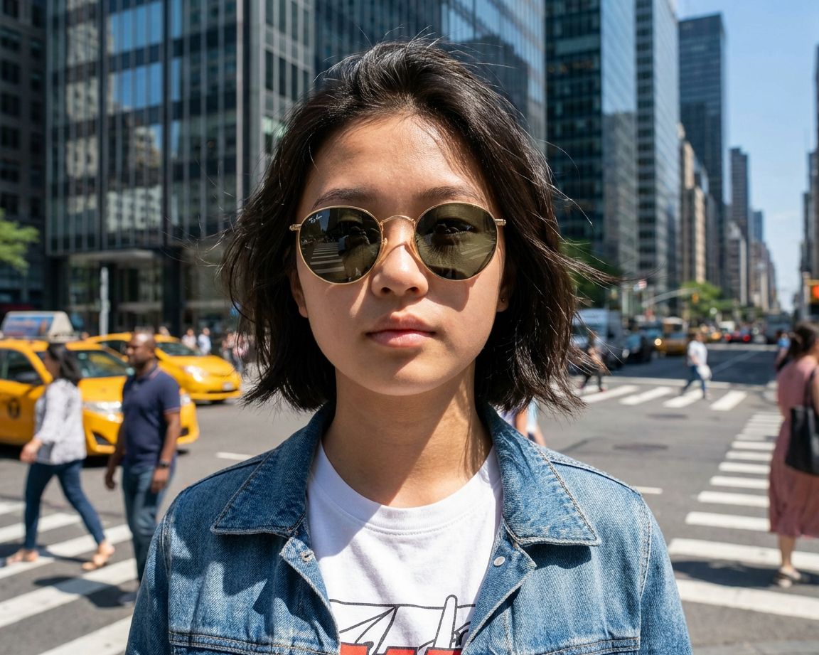 Ray-Ban RJ-9547-S 223/71 44-19 Or  vue 360 degr&eacute;s 13