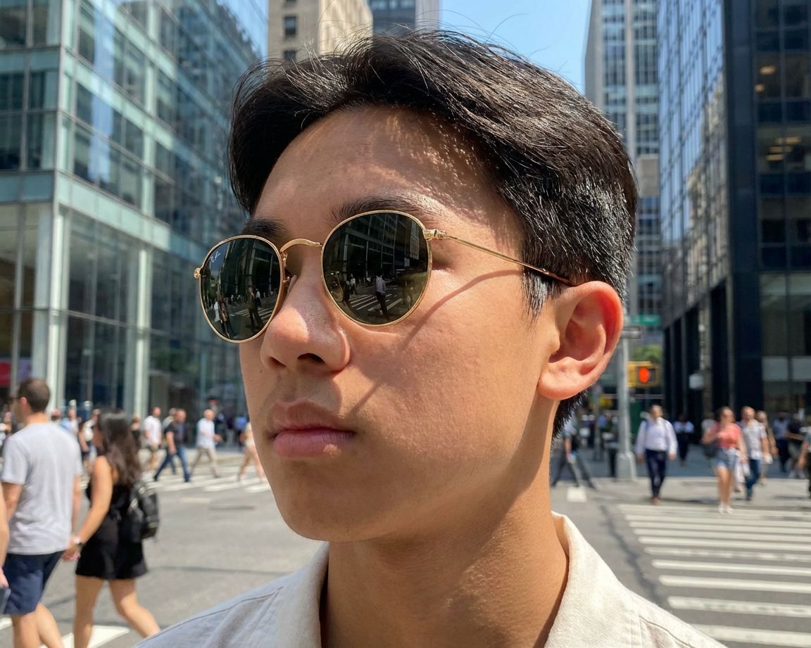 Ray-Ban RJ-9547-S 223/71 44-19 Or  vue 360 degr&eacute;s 14