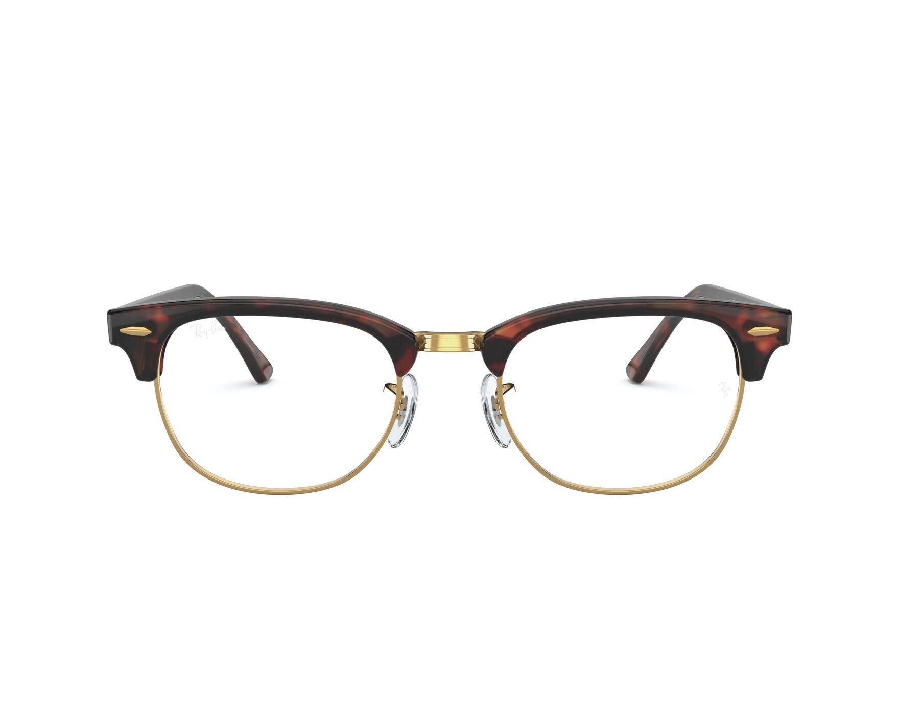 Ray-Ban RX-5154 8058 - Havane Or vue 360 degr&eacute;s 1