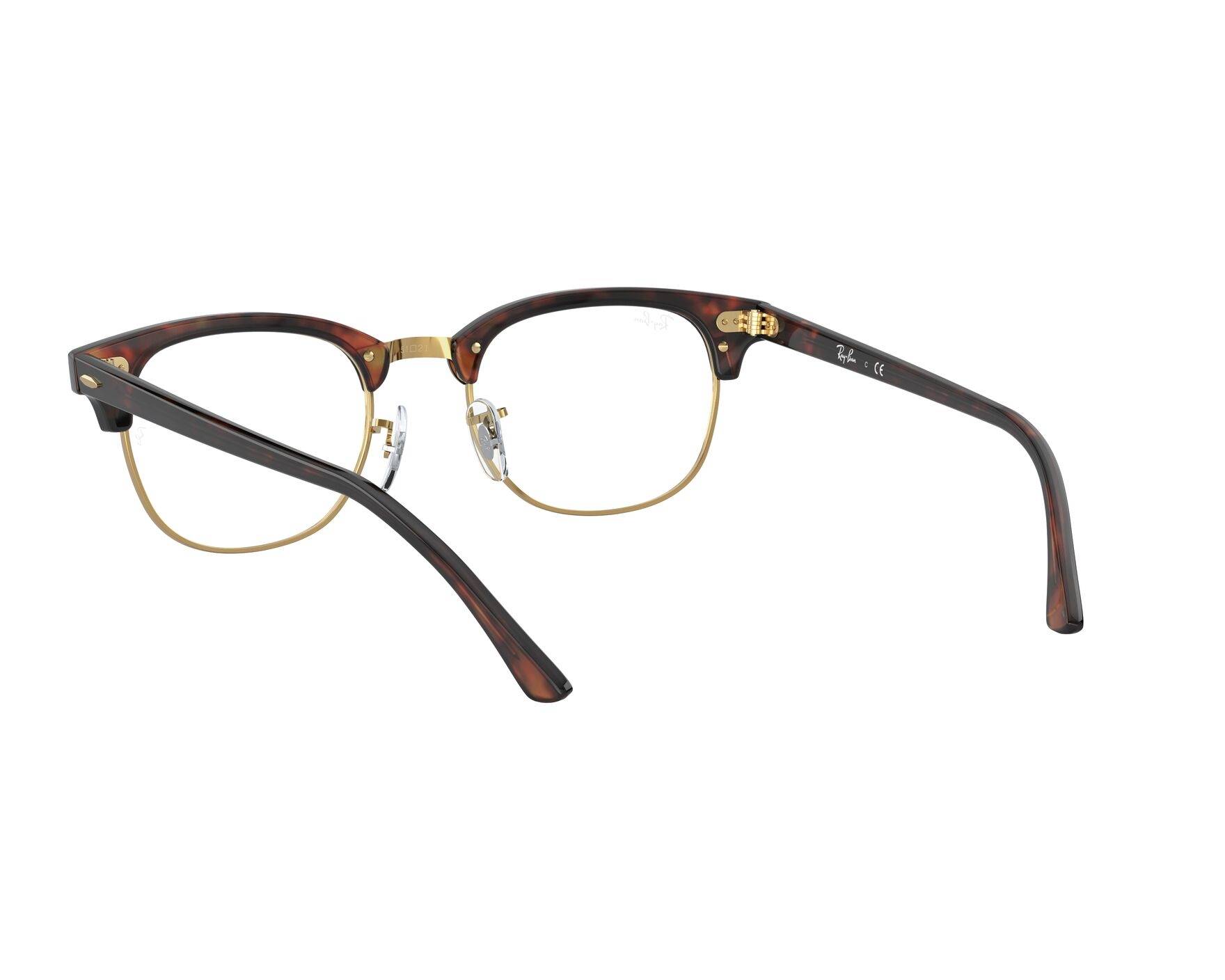 Ray-Ban RX-5154 8058 - Havane Or vue 360 degr&eacute;s 6