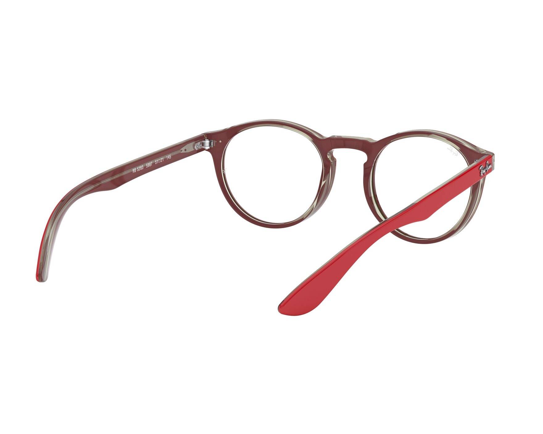 ray ban 5283 clip on sunglasses