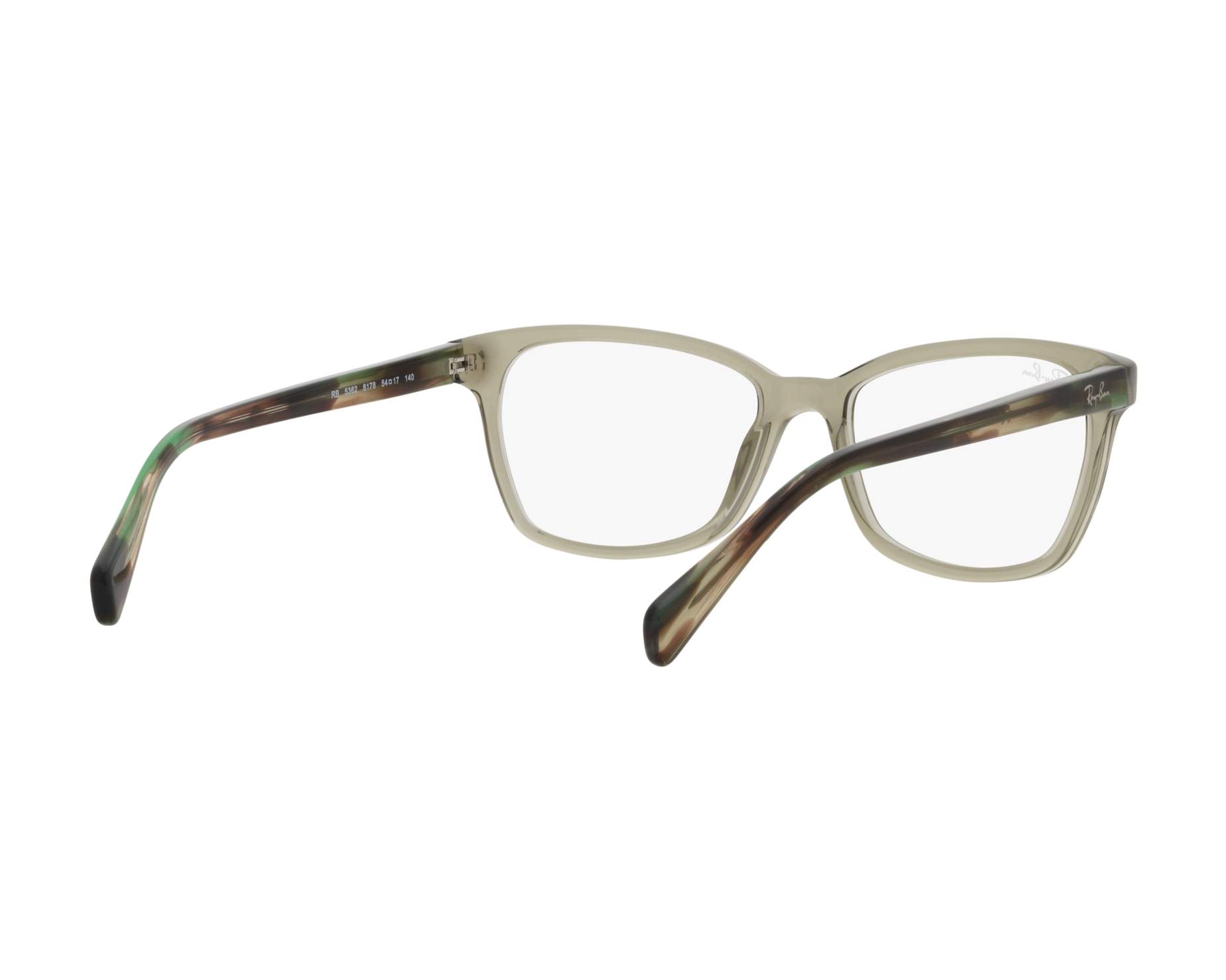 Ray-Ban RX5362 8178 52-17 Vert  vue 360 degr&eacute;s 9
