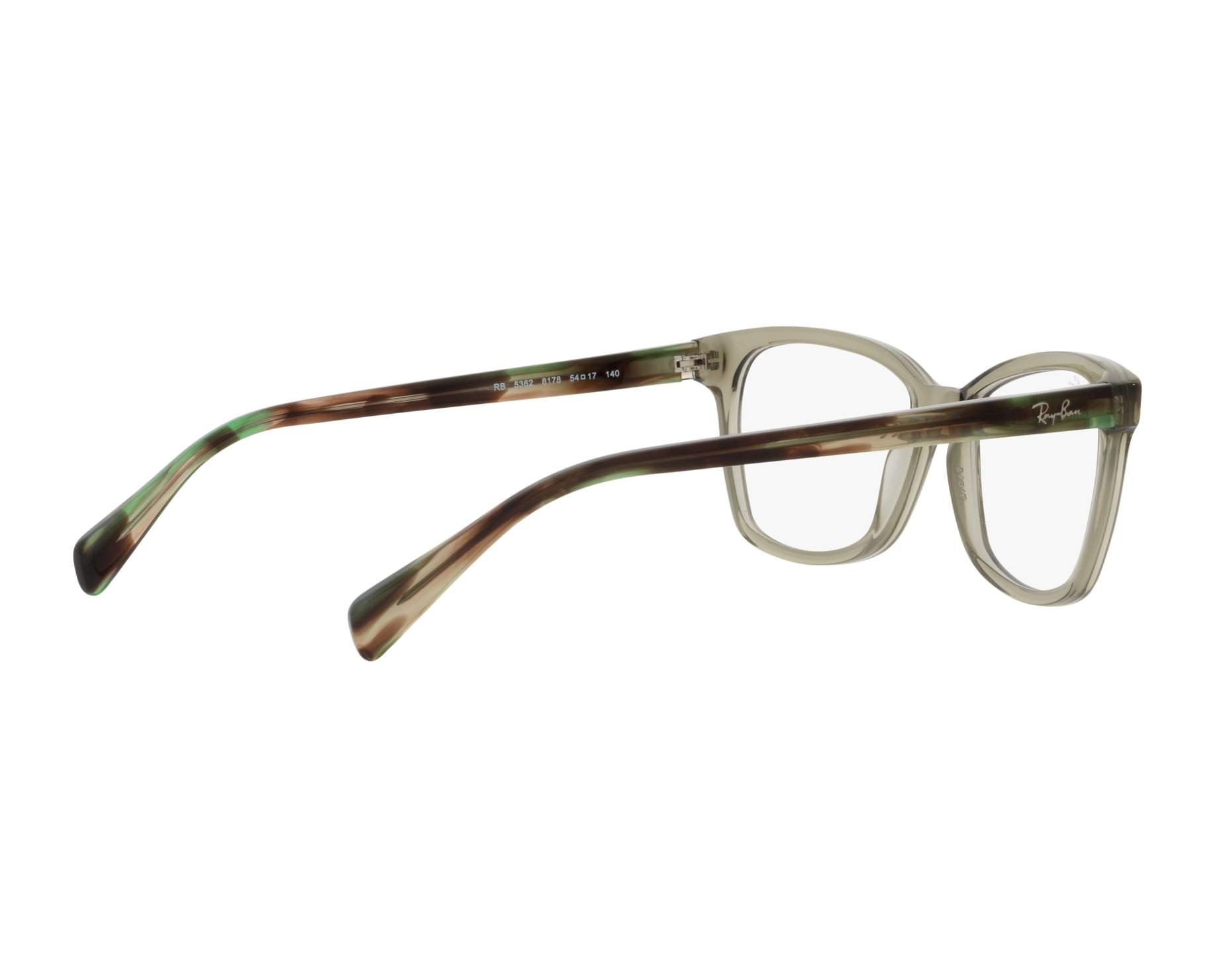 Ray-Ban RX5362 8178 52-17 Vert  vue 360 degr&eacute;s 10