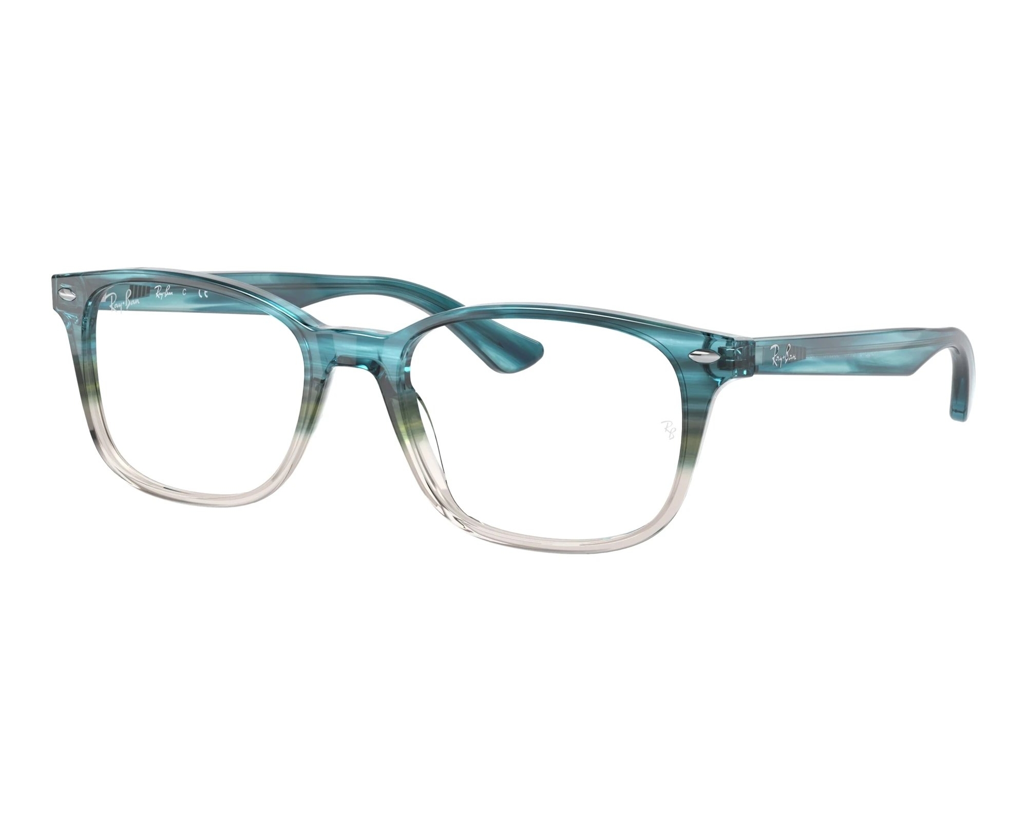 Ray-Ban RX5375 8146 51-18 Havane  vue de face