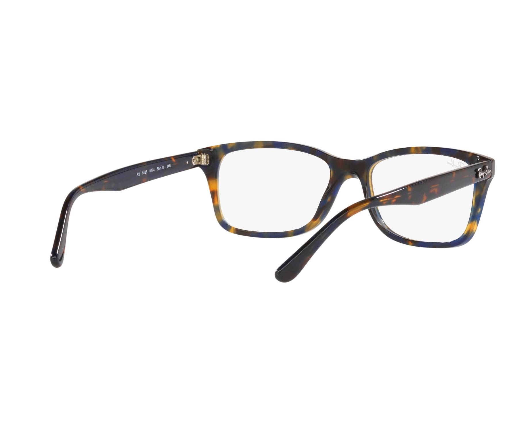 Ray-Ban RX5428 8174 50-17 havana  vue 360 degr&eacute;s 9