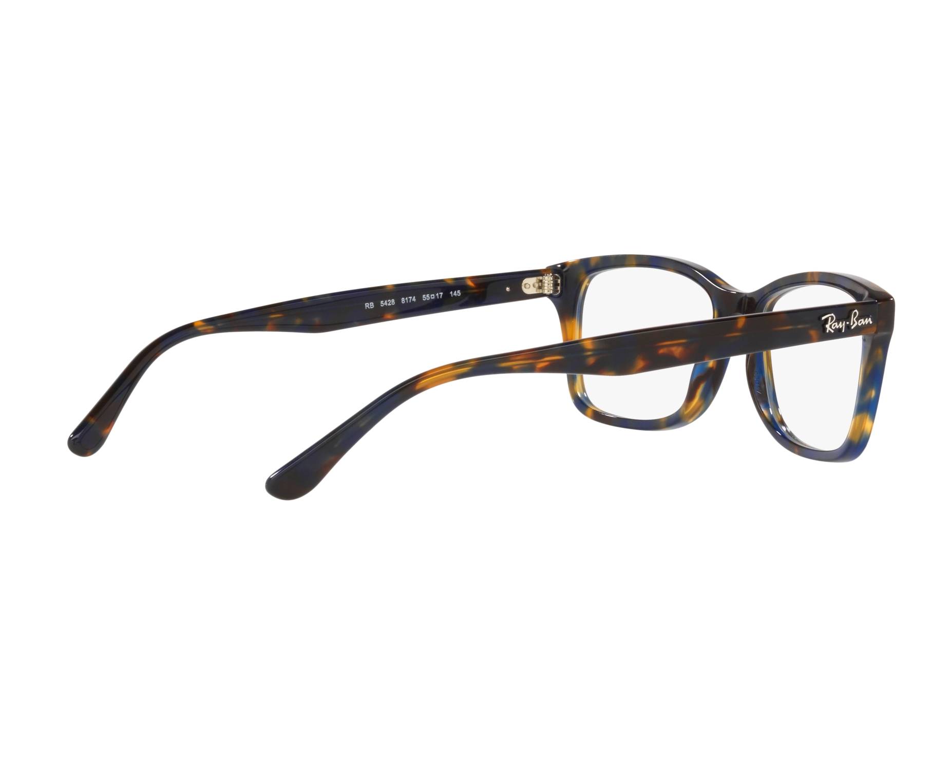 Ray-Ban RX5428 8174 50-17 havana  vue 360 degr&eacute;s 10