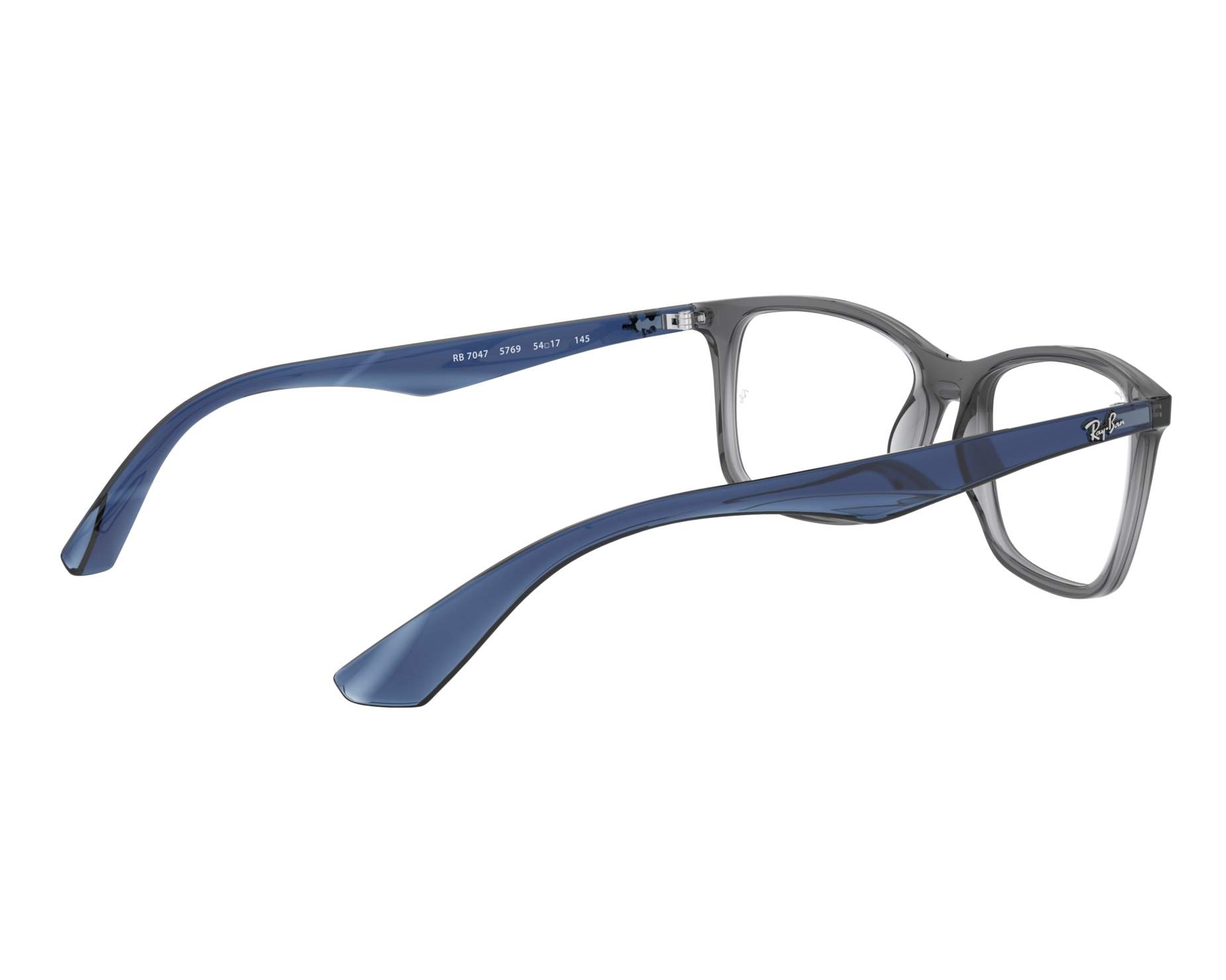 Ray-Ban RX7047 5769 54-17 grau  vue 360 degr&eacute;s 10