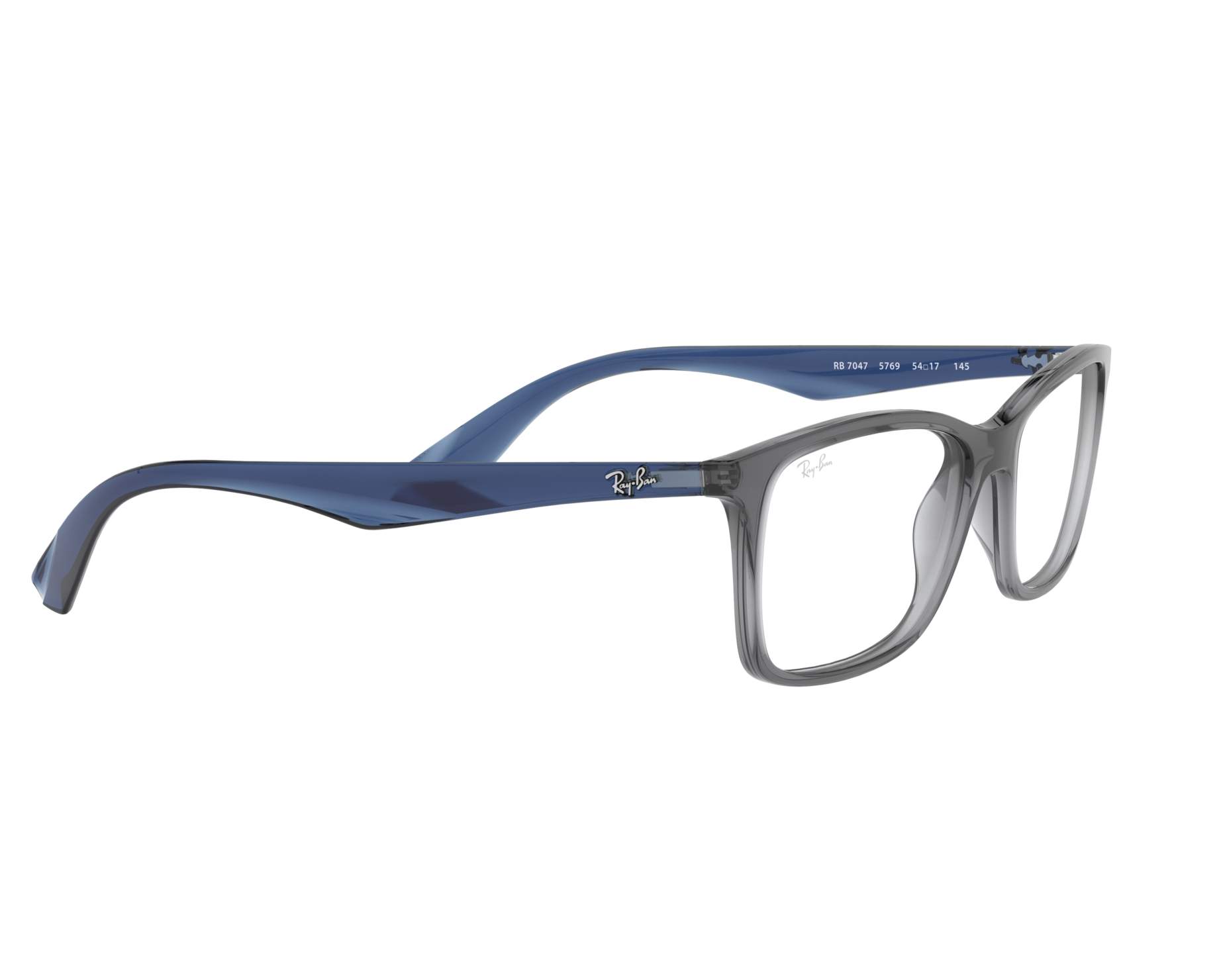 Ray-Ban RX7047 5769 54-17 grau  vue 360 degr&eacute;s 12