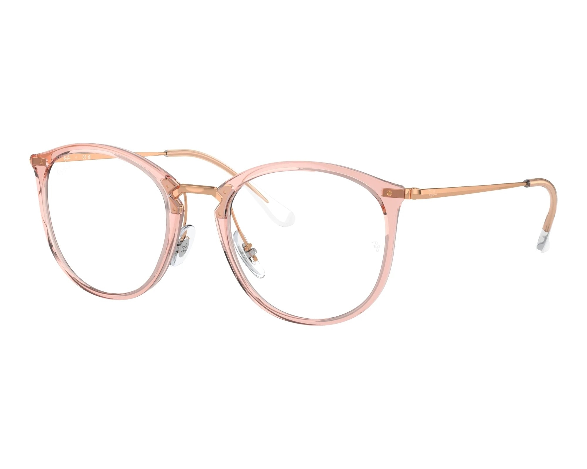 Ray-Ban RX7140 8335 49-20 Rose  vue de face
