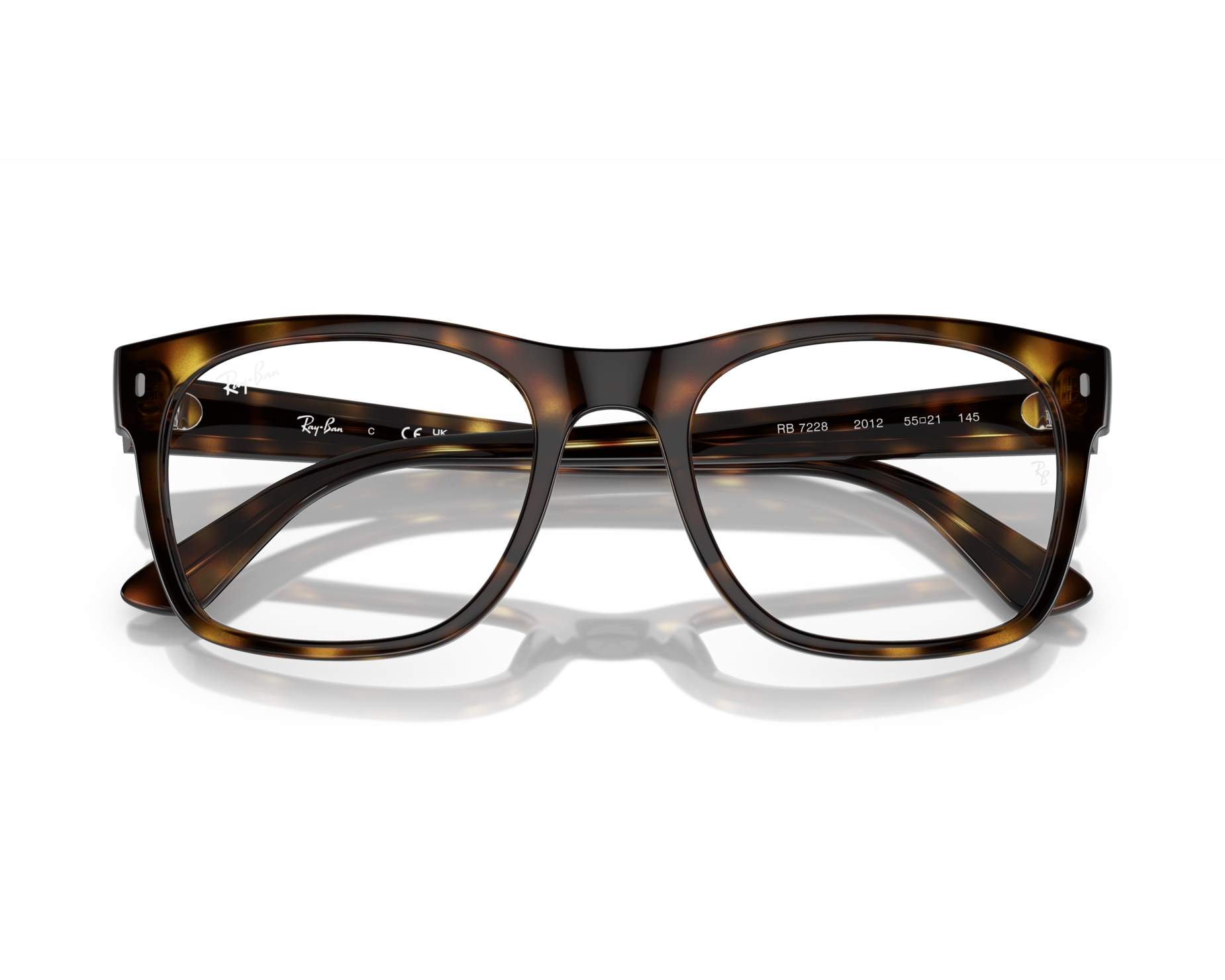 Ray-Ban RX7228 2012 - Havane  vue 360 degr&eacute;s 6