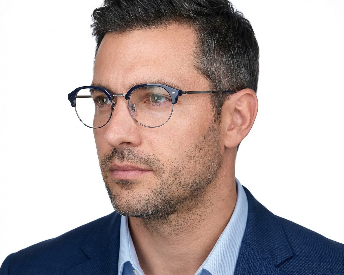 Ray-Ban RX7229 8210 - Bleu  vue 360 degr&eacute;s 10