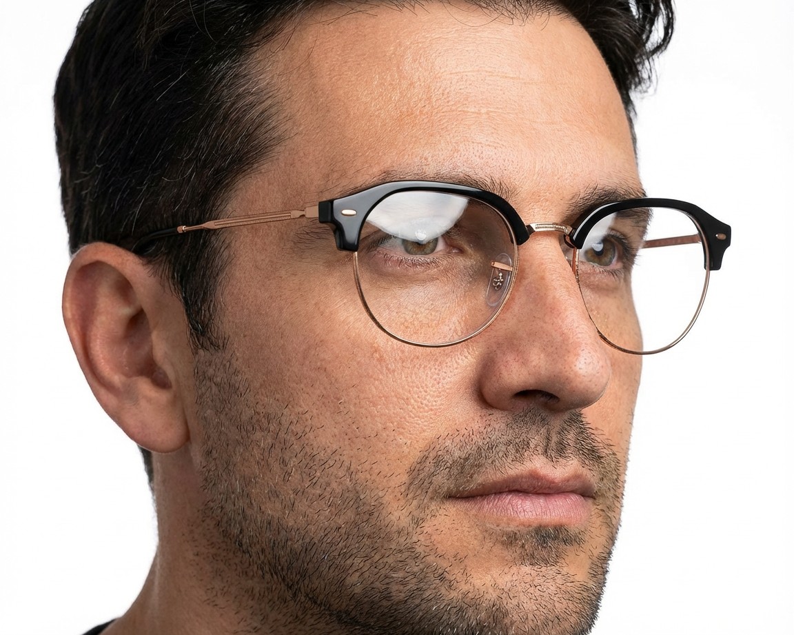 Ray-Ban RX7229 8322 53-20 Gris  vue 360 degr&eacute;s 10