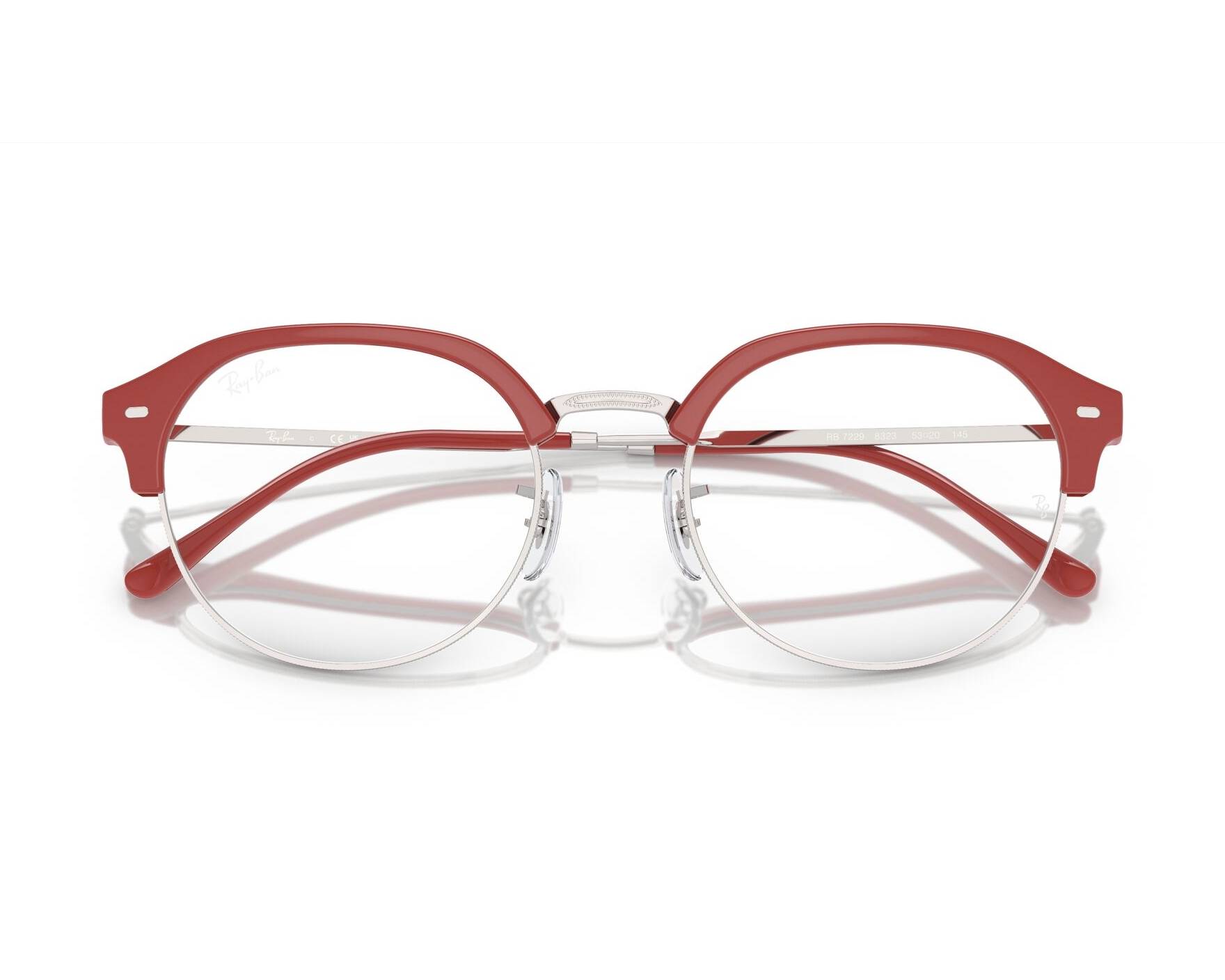 Ray-Ban RX7229 8323 53-20 Rouge  vue 360 degr&eacute;s 5