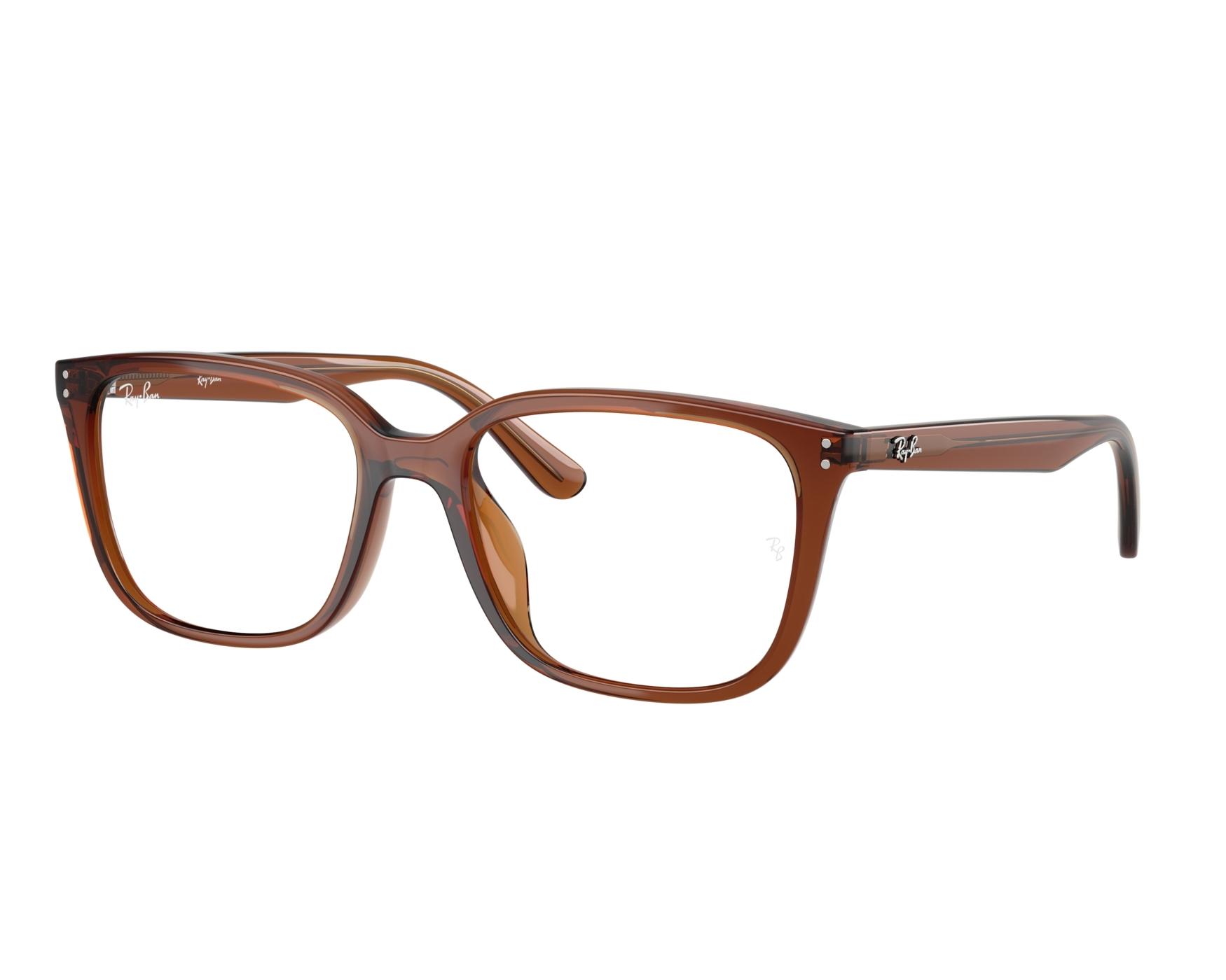 Ray-Ban RX7248D 8409 55-18 Marron  vue 360 degr&eacute;s 3