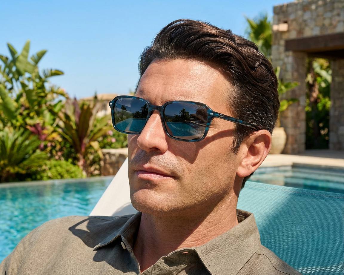 Ray-Ban RB2231 1417R5 56-18 Blue  vue 360 degr&eacute;s 10