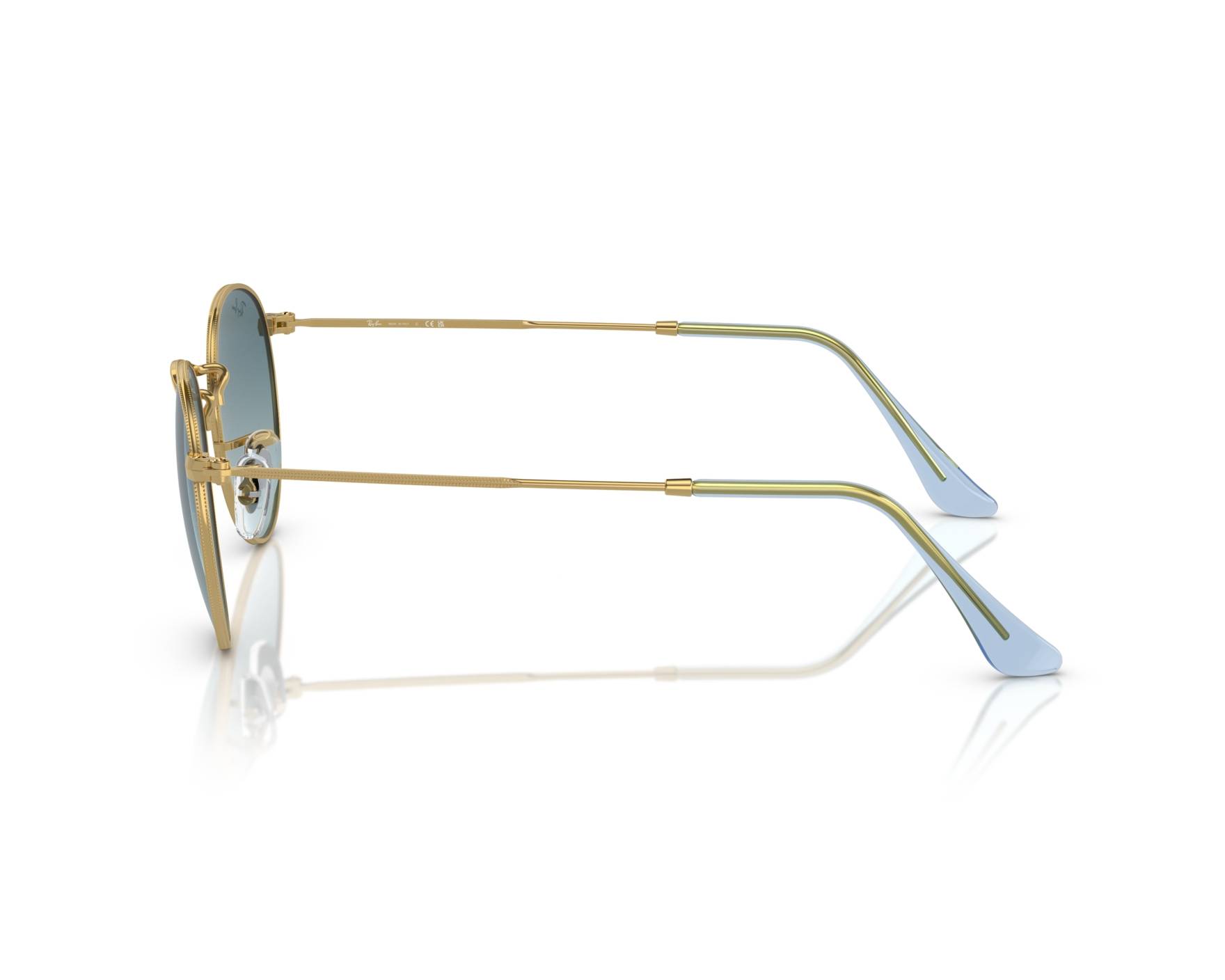 Ray-Ban RB3447 001/3M 47-21 Or  vue 360 degr&eacute;s 6