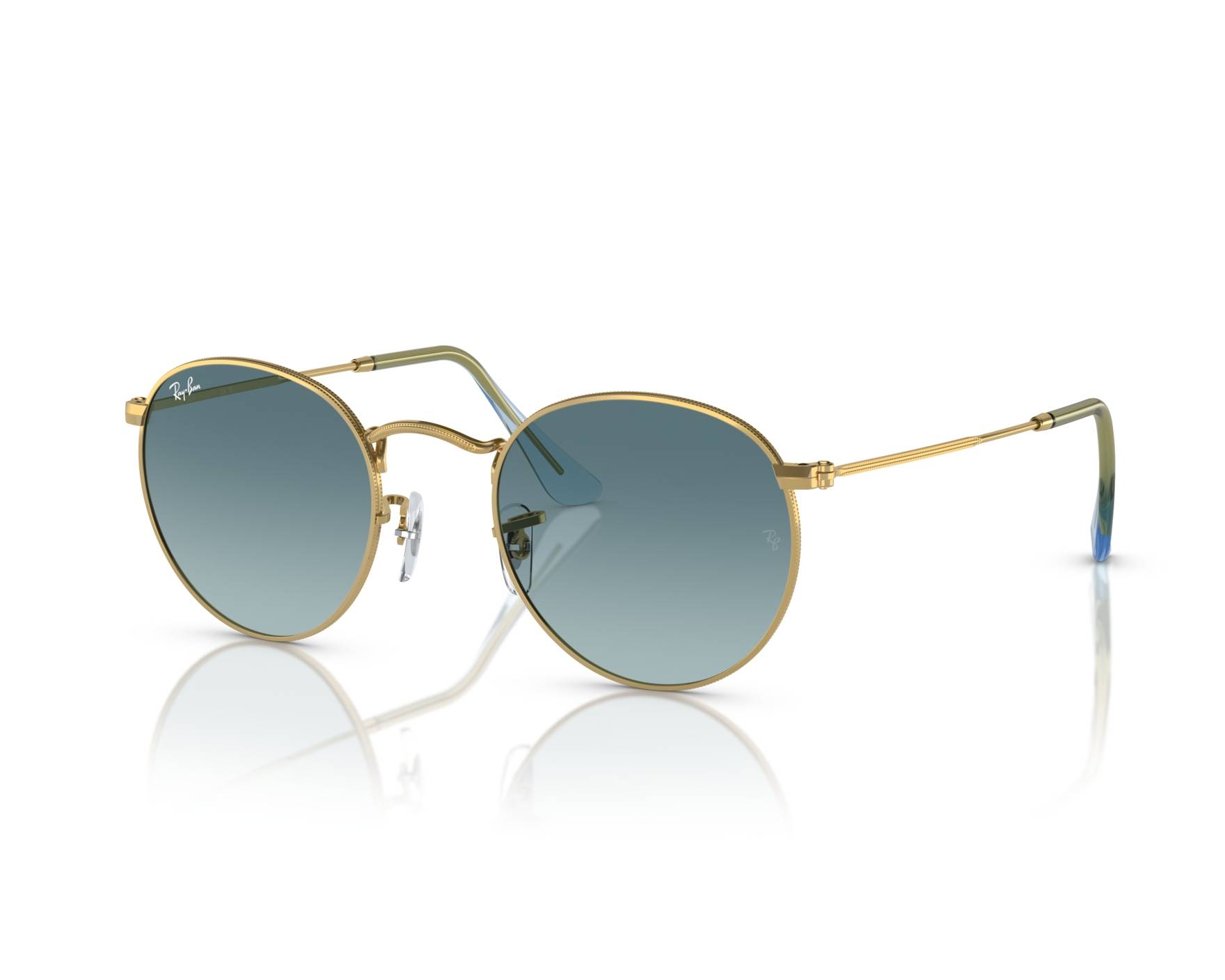 Ray-Ban RB3447 001/3M 47-21 Or  vue 360 degr&eacute;s 7