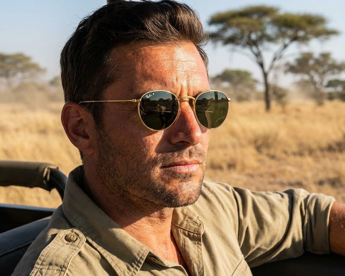 Ray-Ban RB3447 112/58 50-21 Gold  vue 360 degr&eacute;s 15