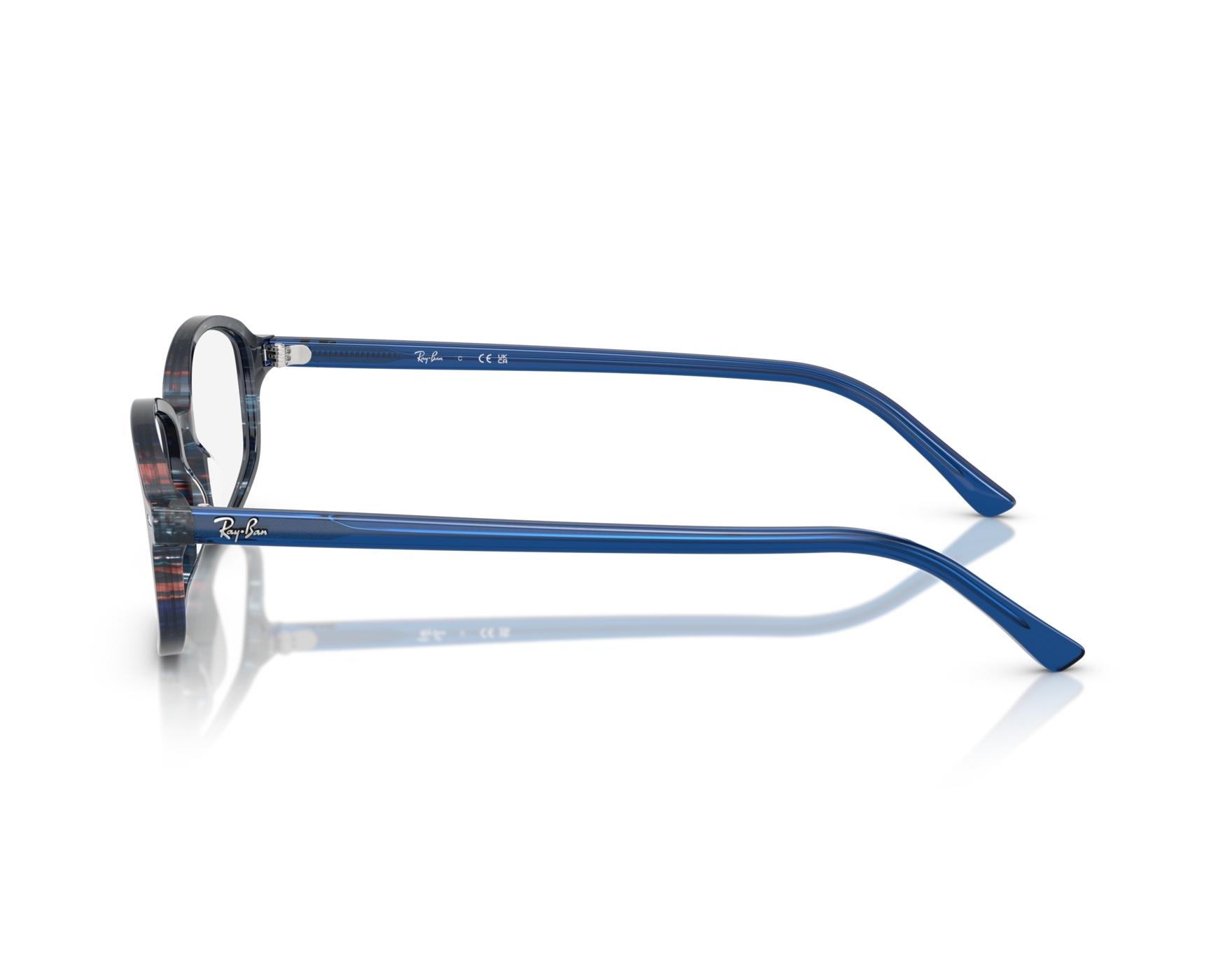 Ray-Ban RX5432 8397 52-19 Bleu  vue 360 degr&eacute;s 5