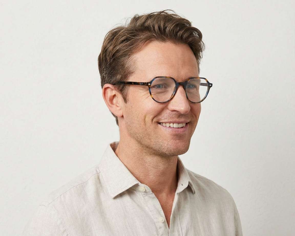 Ray-Ban RX5395 8174 49-18 Havane  vue 360 degr&eacute;s 15