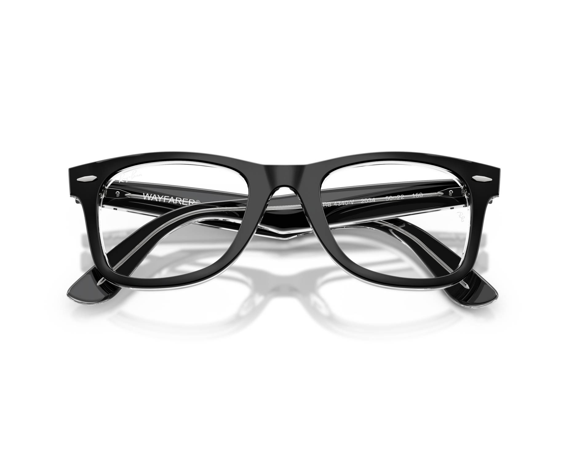 Ray-Ban RX4340V 2034 50-22 Noir  vue 360 degr&eacute;s 3