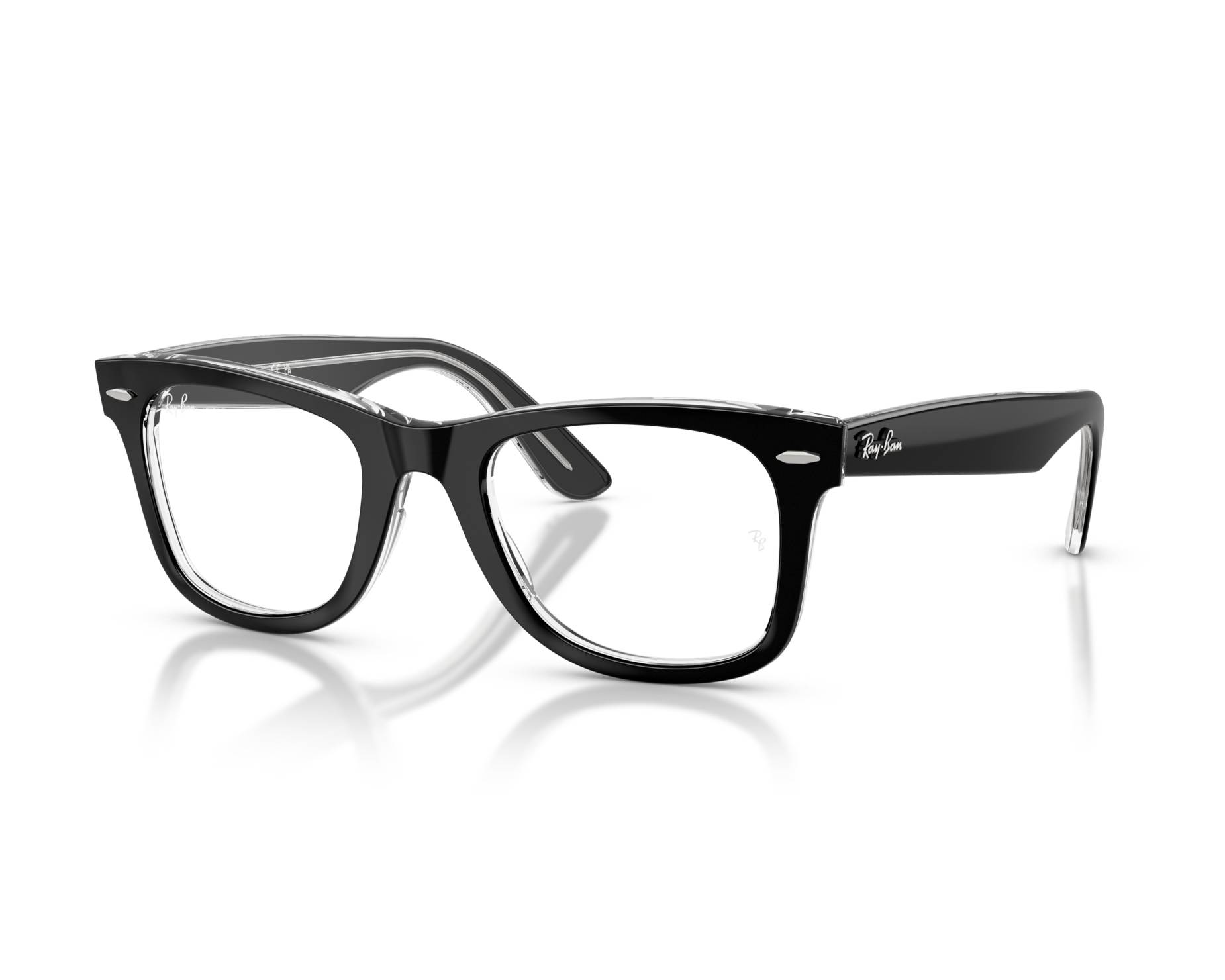 Ray-Ban RX4340V 2034 50-22 Noir  vue 360 degr&eacute;s 4
