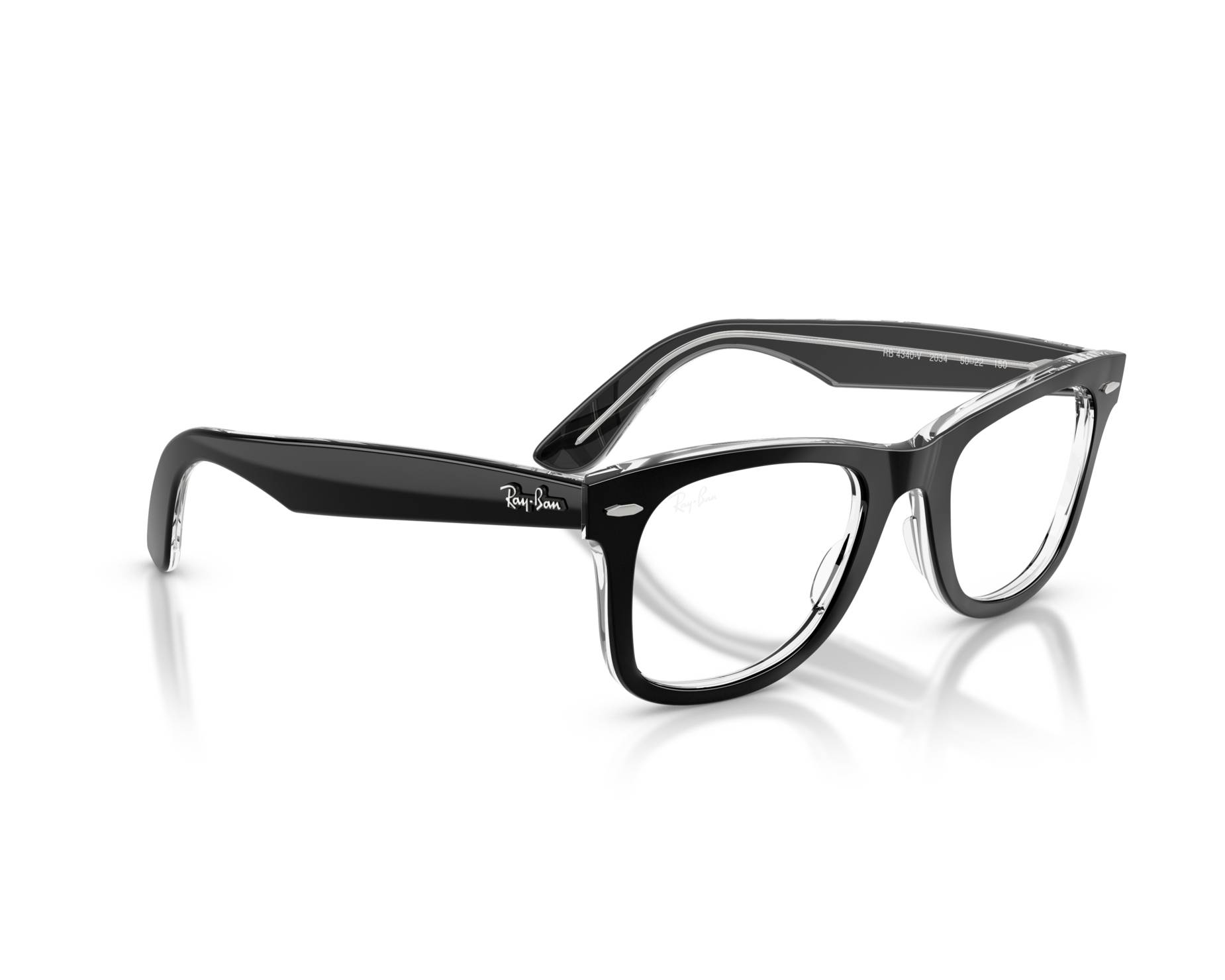 Ray-Ban RX4340V 2034 50-22 Noir  vue 360 degr&eacute;s 8