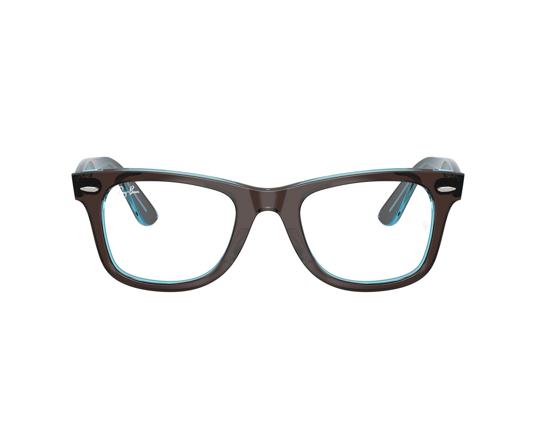 Ray-Ban RX4340V 8366 50-22 Marron  vue 360 degr&eacute;s 1