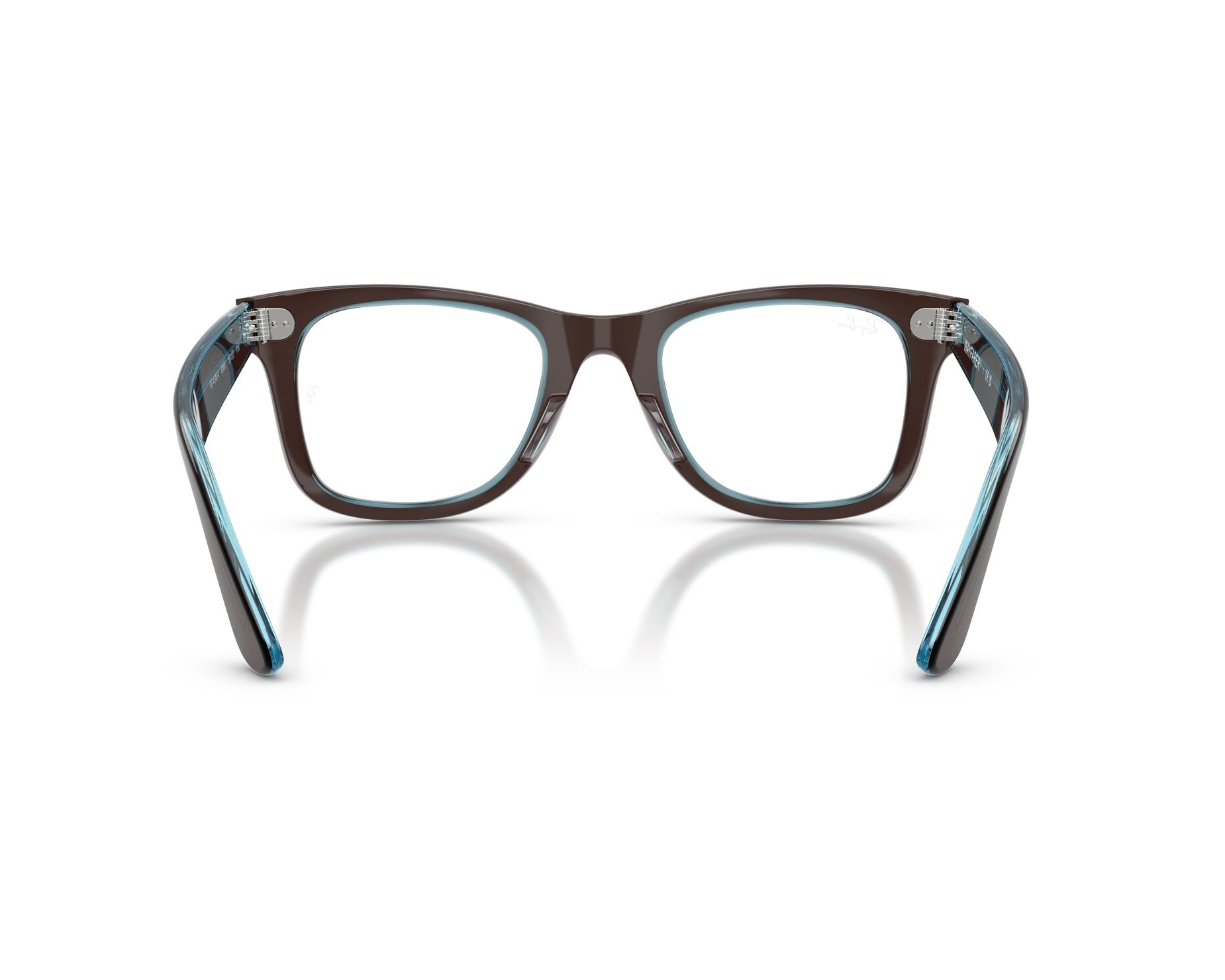 Ray-Ban RX4340V 8366 50-22 Marron  vue 360 degr&eacute;s 4