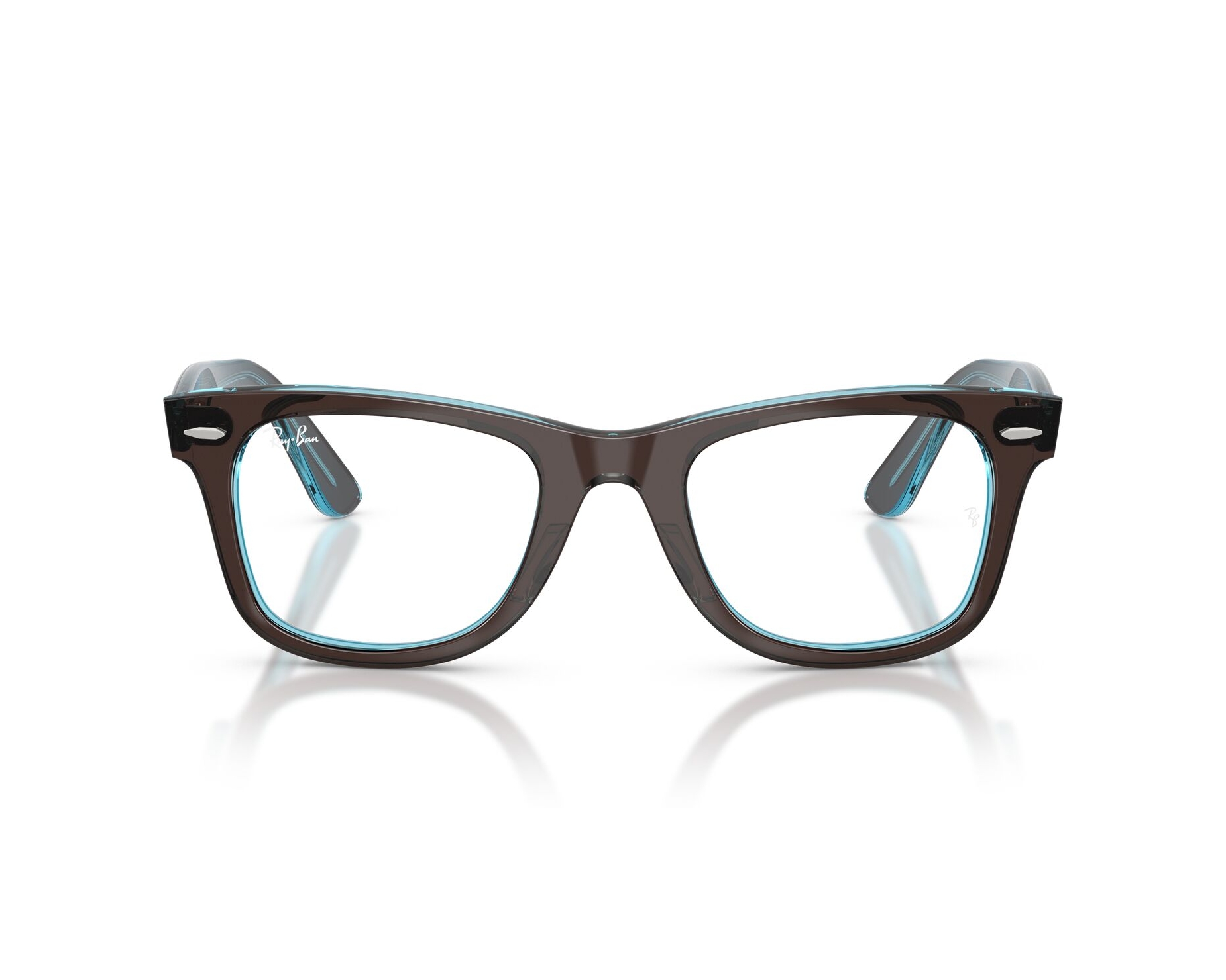 Ray-Ban RX4340V 8366 50-22 Marron  vue 360 degr&eacute;s 6
