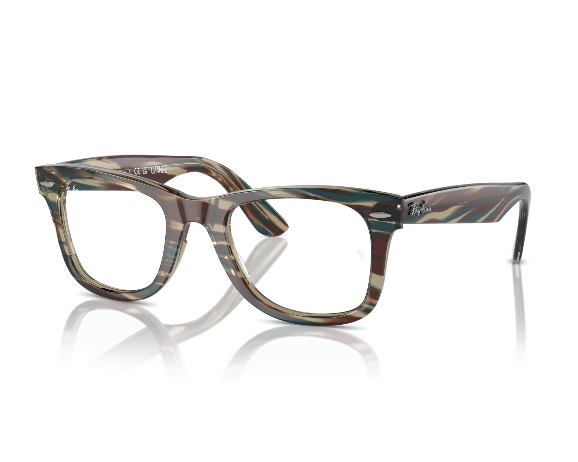 Ray-Ban RX4340V 8381 50-22 Gris  vue 360 degr&eacute;s 5