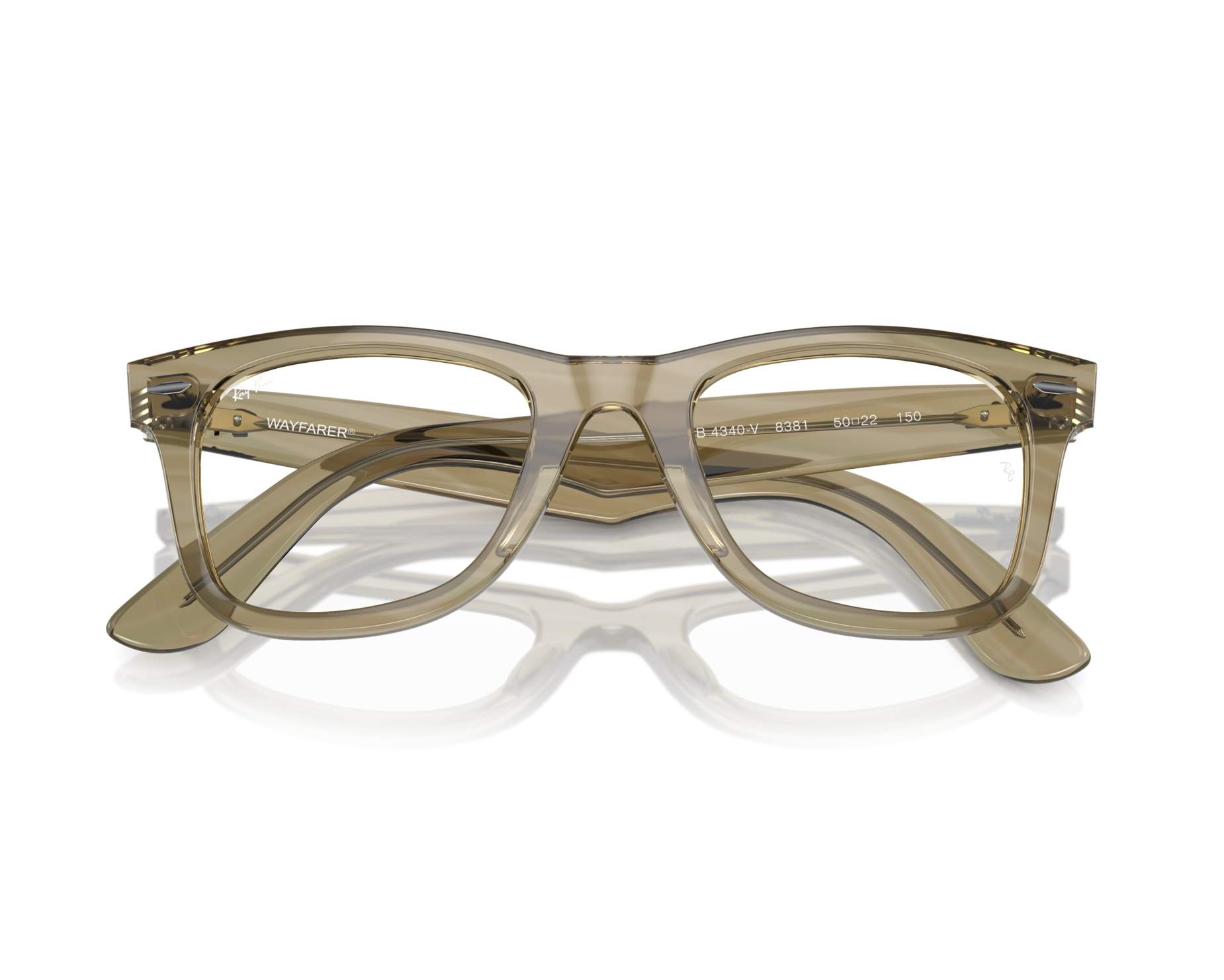 Ray-Ban RX4340V 8381 50-22 Gris  vue 360 degr&eacute;s 7