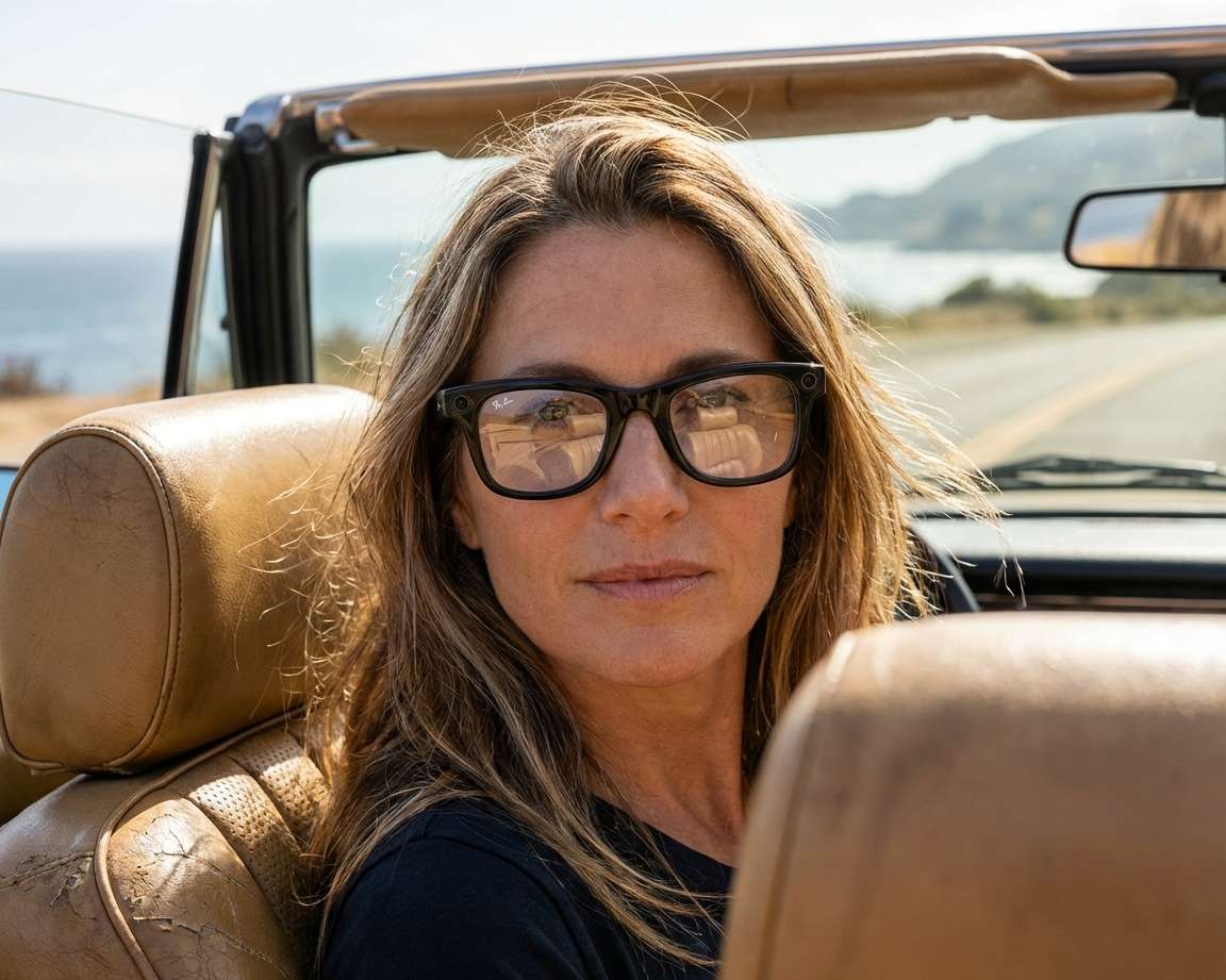 Ray-Ban RW4008 601SM1 53-22 Noir  vue de c&ocirc;t&eacute;