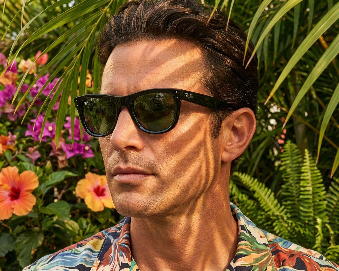Ray-Ban RBR0502S 6677/2 - Noir  vue 360 degr&eacute;s 7