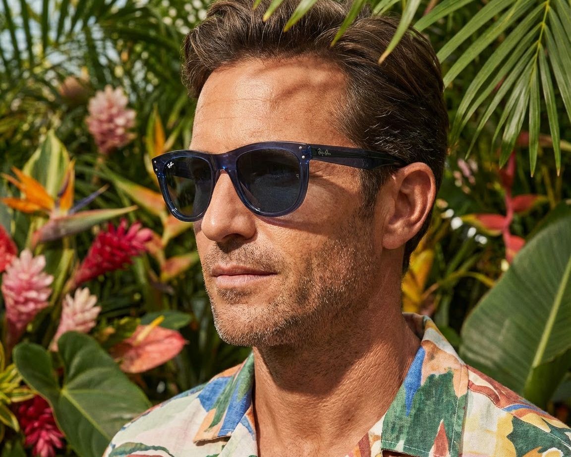 Ray-Ban RBR0502S 67083A 53-20 blau  vue 360 degr&eacute;s 14