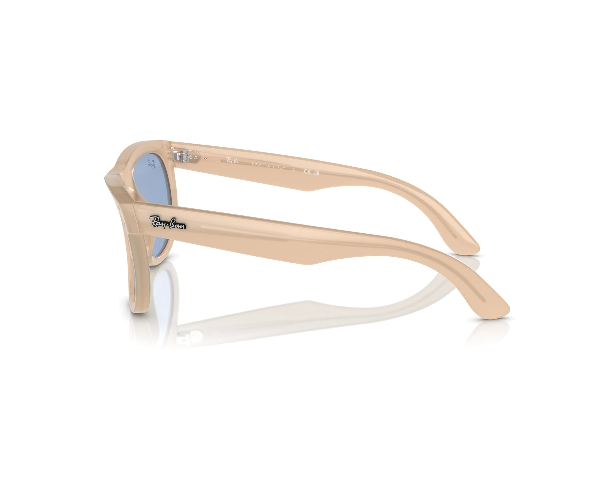 Ray-Ban RBR0502S 678072 50-22 Beige  vue de face