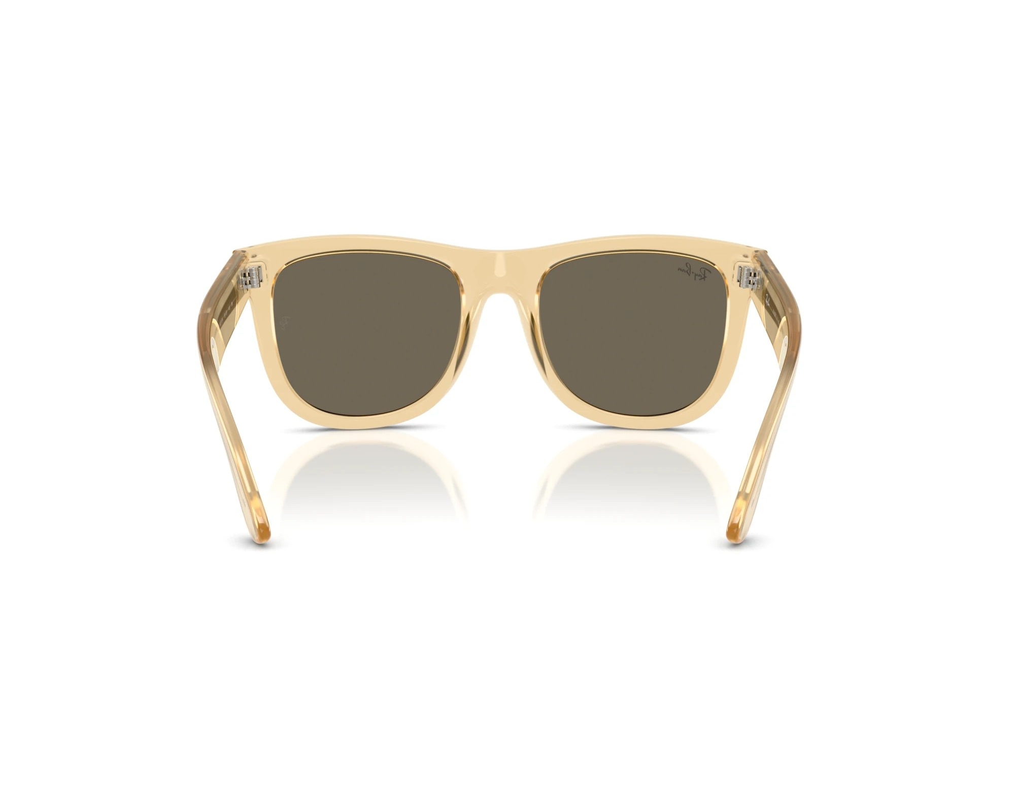 Ray-Ban RBR0502S 68215A 50-22 Jaune  vue de c&ocirc;t&eacute;