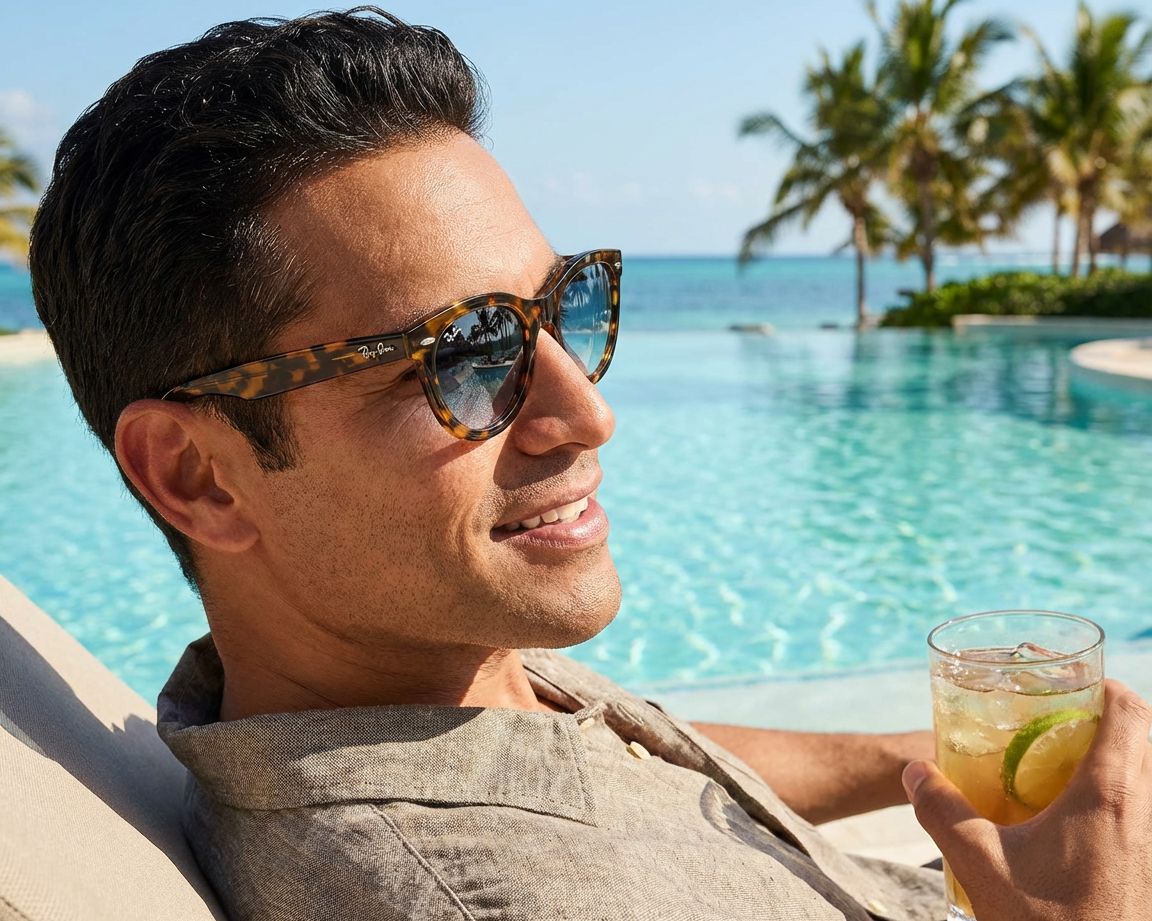 Ray-Ban RB2241 13323F 51-21 havana  vue 360 degr&eacute;s 7