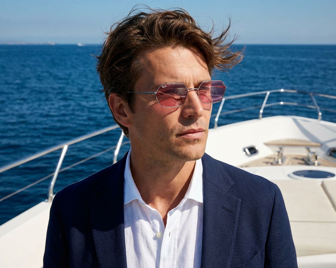 Ray-Ban RB3728 004/84 55-18 Gris  vue 360 degr&eacute;s 8