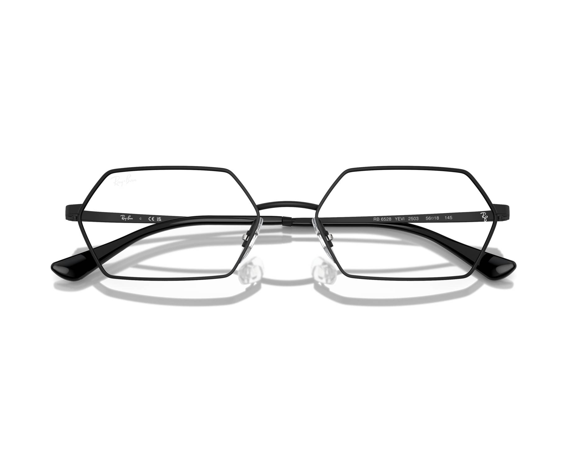 Ray-Ban RX6528 2503 56-18 Noir  vue 360 degr&eacute;s 3