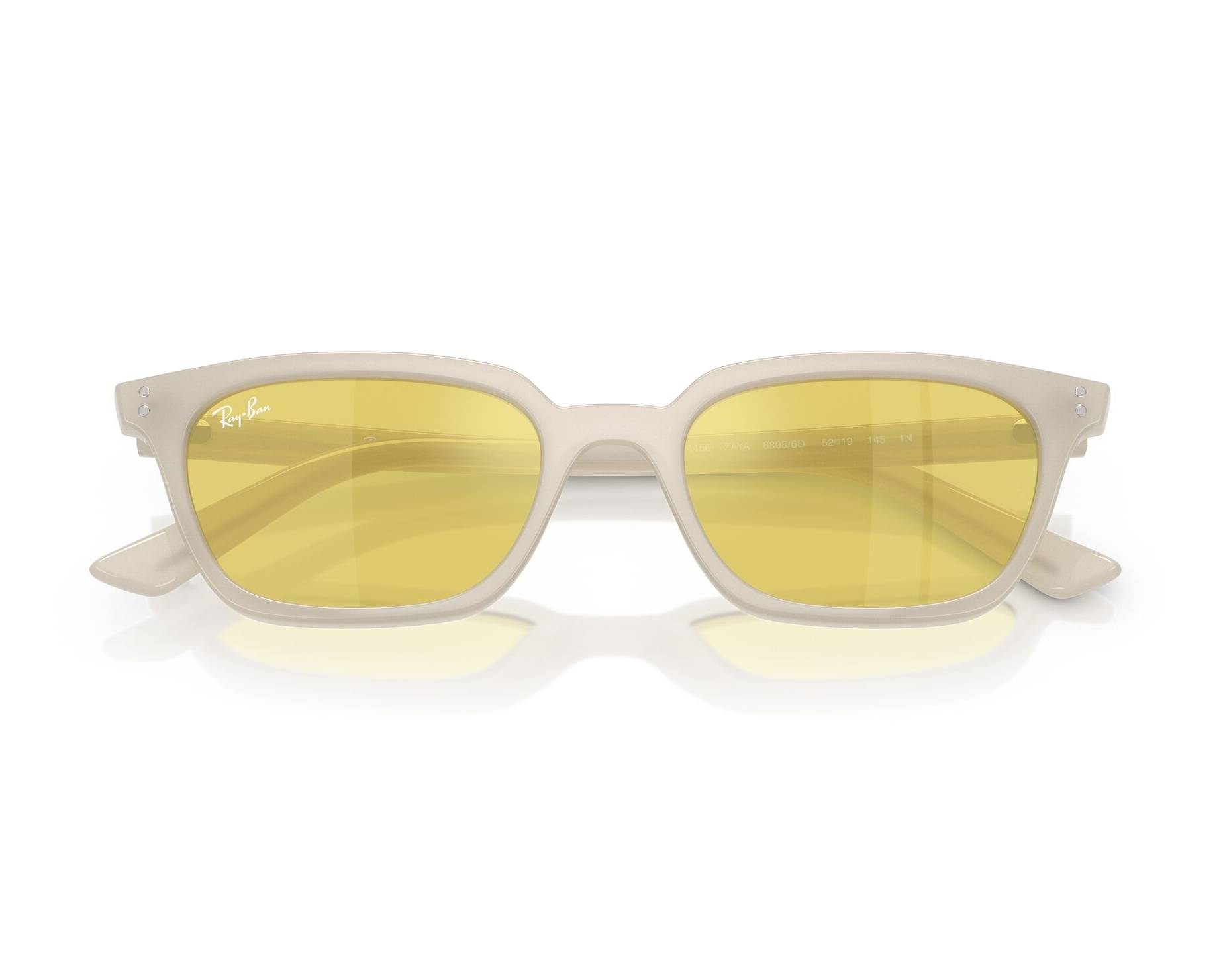 Ray-Ban RB4456 68086D 53-19 Blanc  vue 360 degr&eacute;s 3