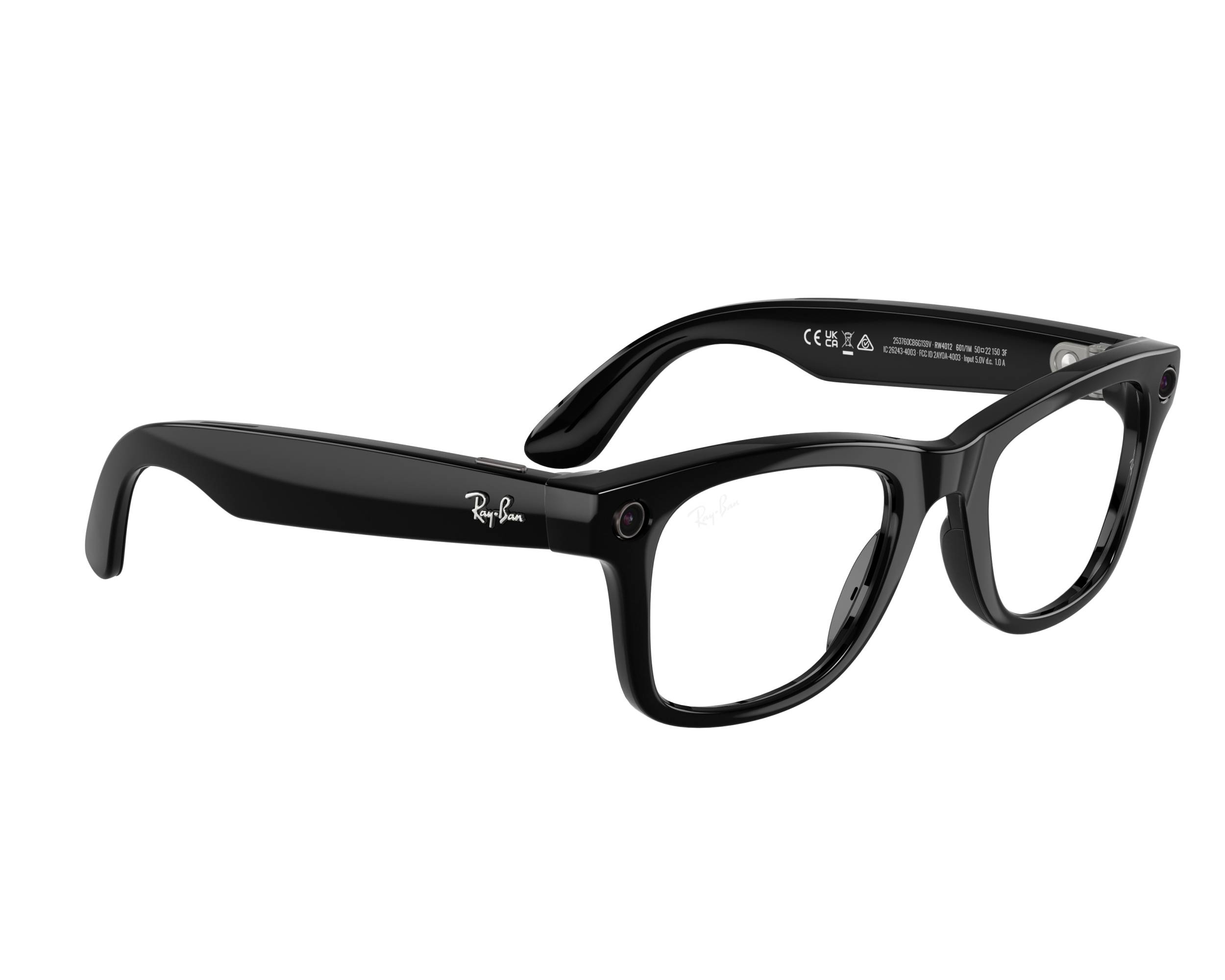 Ray-Ban Meta RW4012 601/1M 50-22 Noir  vue 360 degr&eacute;s 5